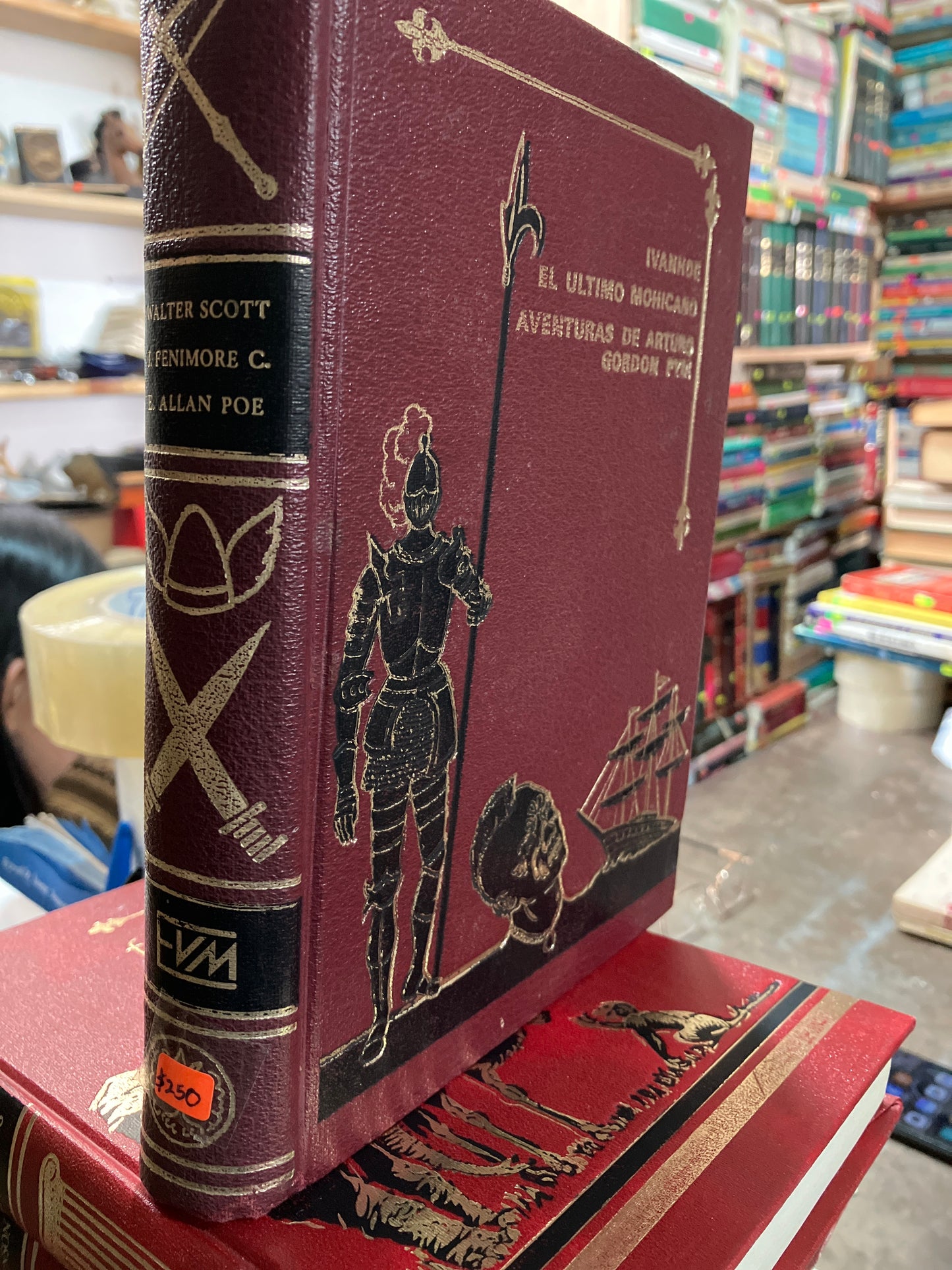 IVANHOE EL ÚLTIMO MOHICANO AVENTURAS DE ARTURO GORDON PYM 1976 PRIMERA EDICIÓN POR AUTORES VARIOS USADO ANTIGUOS ALDAMA
