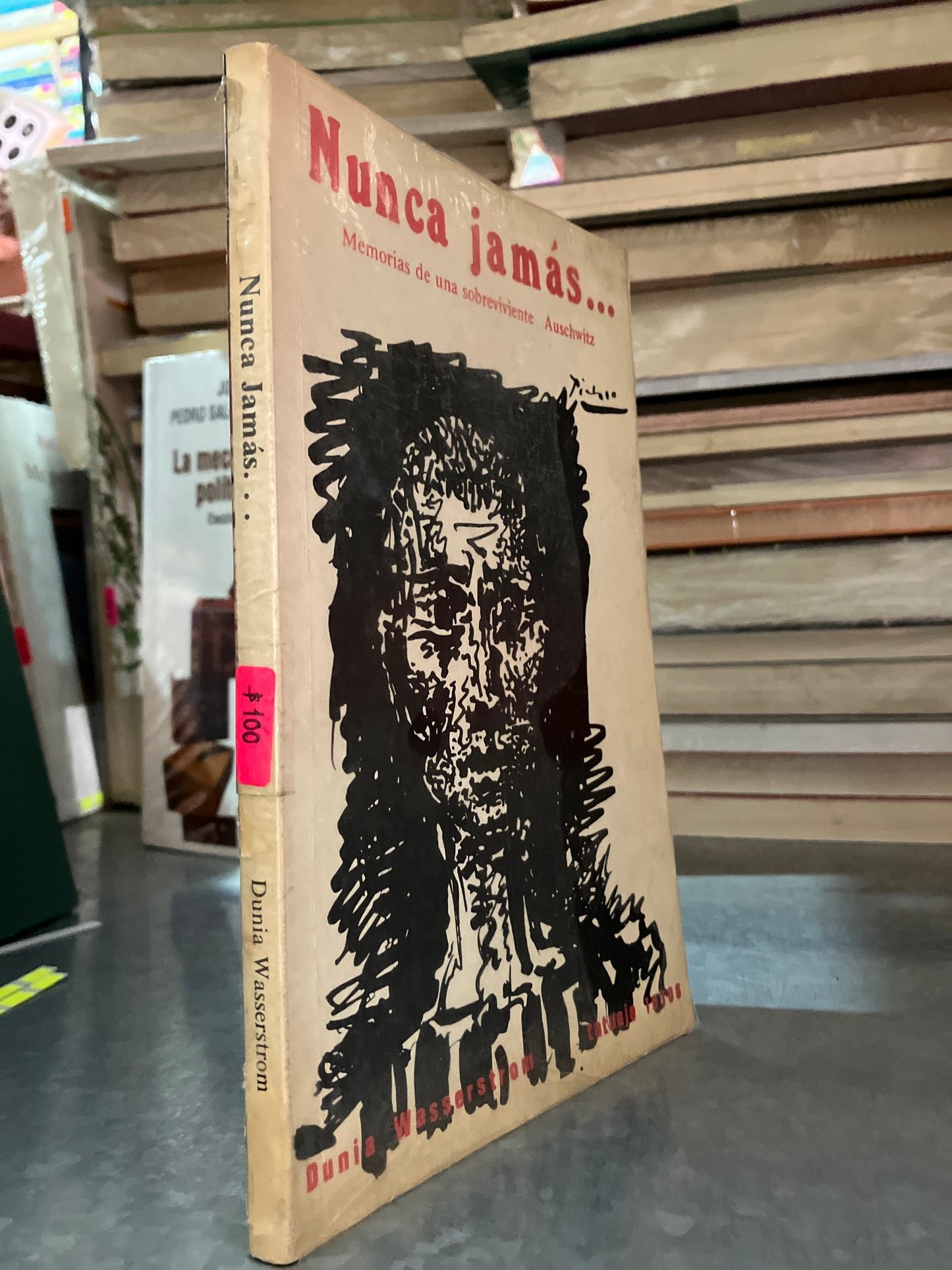 NUNCA JAMÁS POR DUNIA WASSERSTROM USADO HISTORIA LITERARIO 305