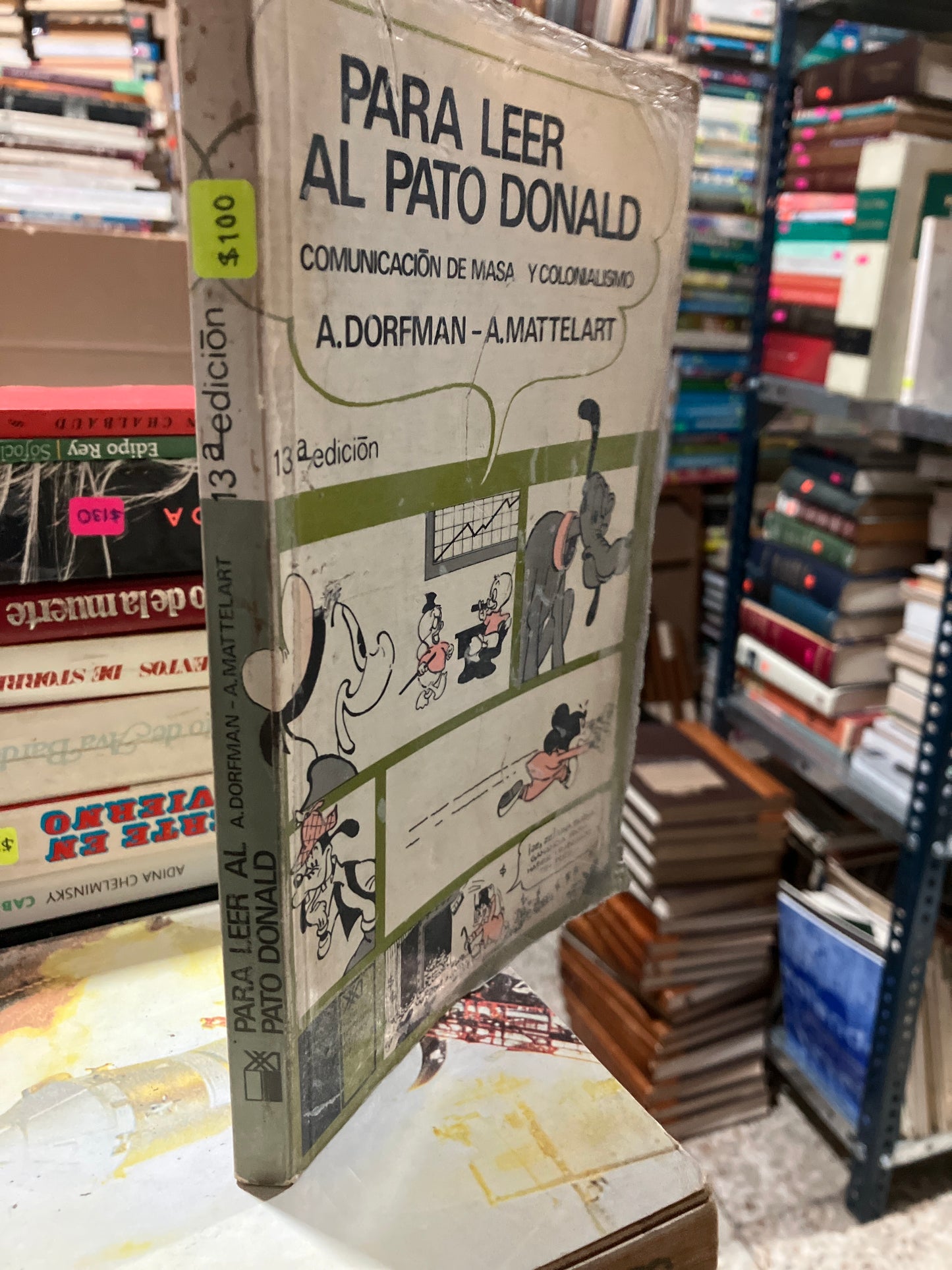 PARA LEER AL PATO DONALD POR A DORFMAN USADO NOVELA ALDAMA