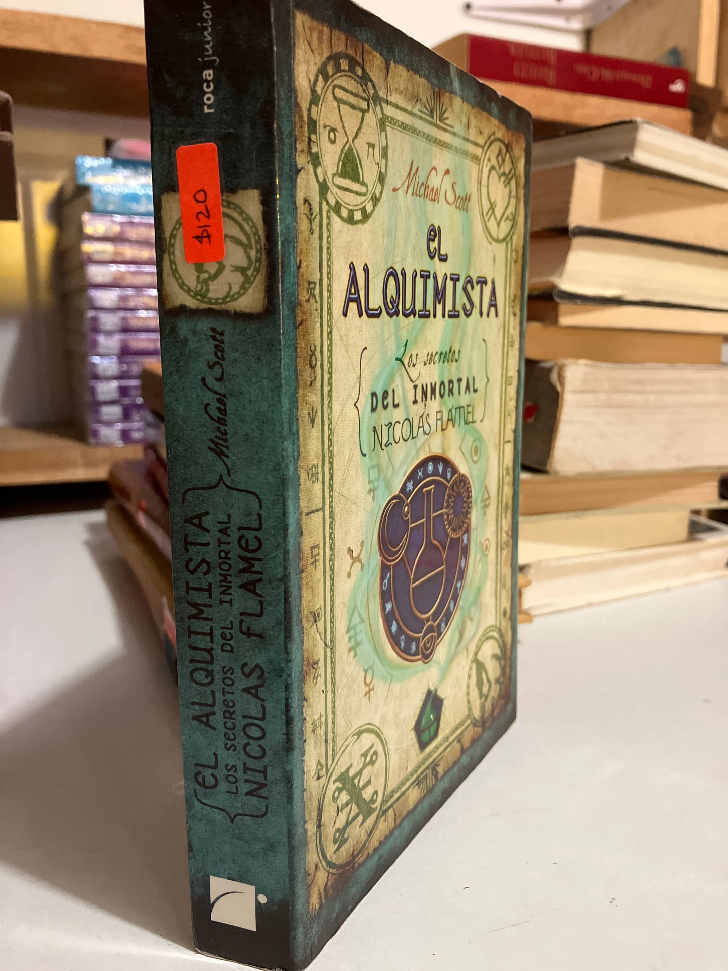 EL ALQUIMISTA POR MICHAEL SCOTT USADO NOVELAS JUAREZ