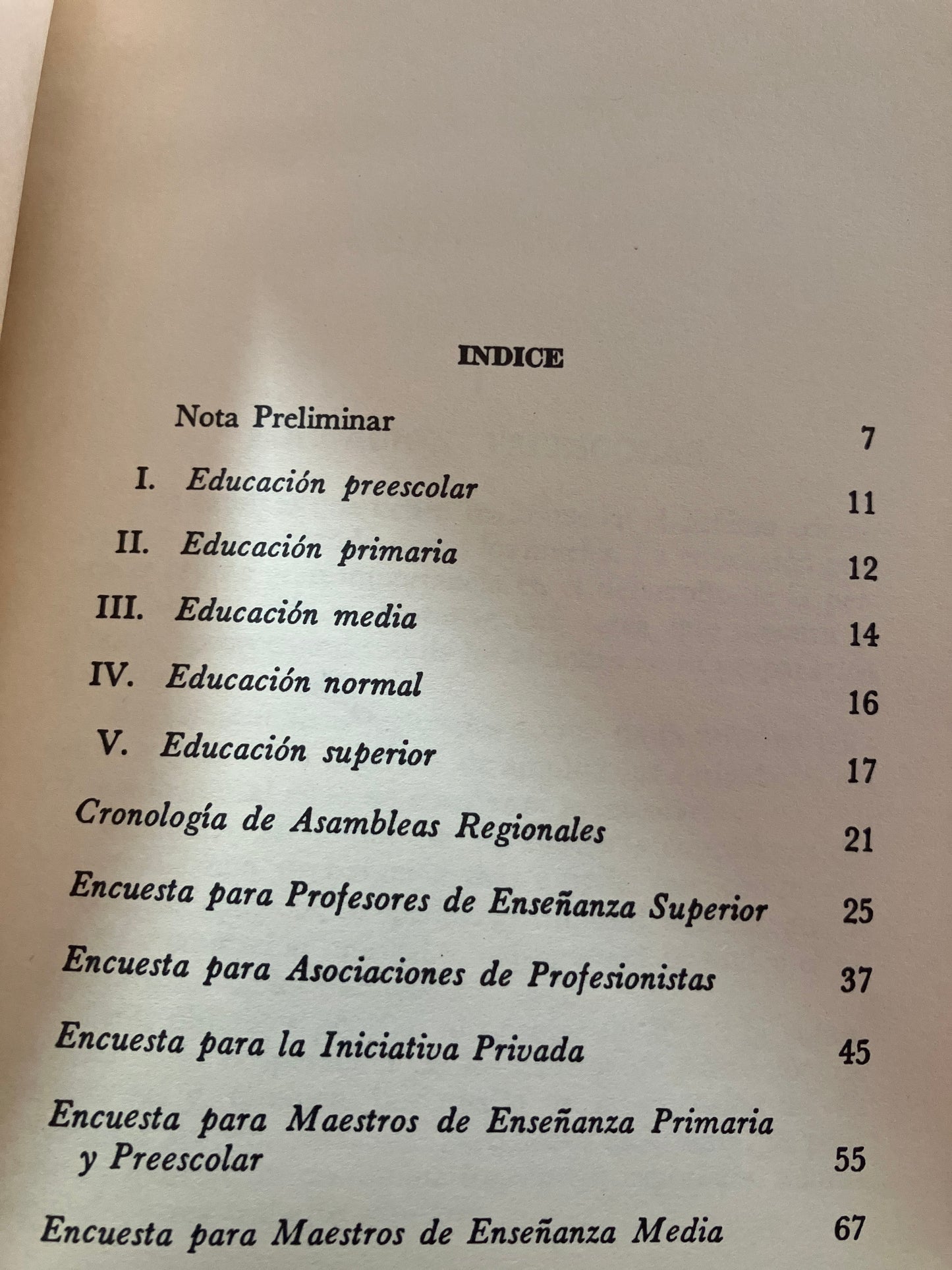 ASAMBLEAS REGIONALES PRINCIPALES CONCLUSIONES ENCUESTAS NACIONALES RESUMENES USADO EDUCACION ALDAMA