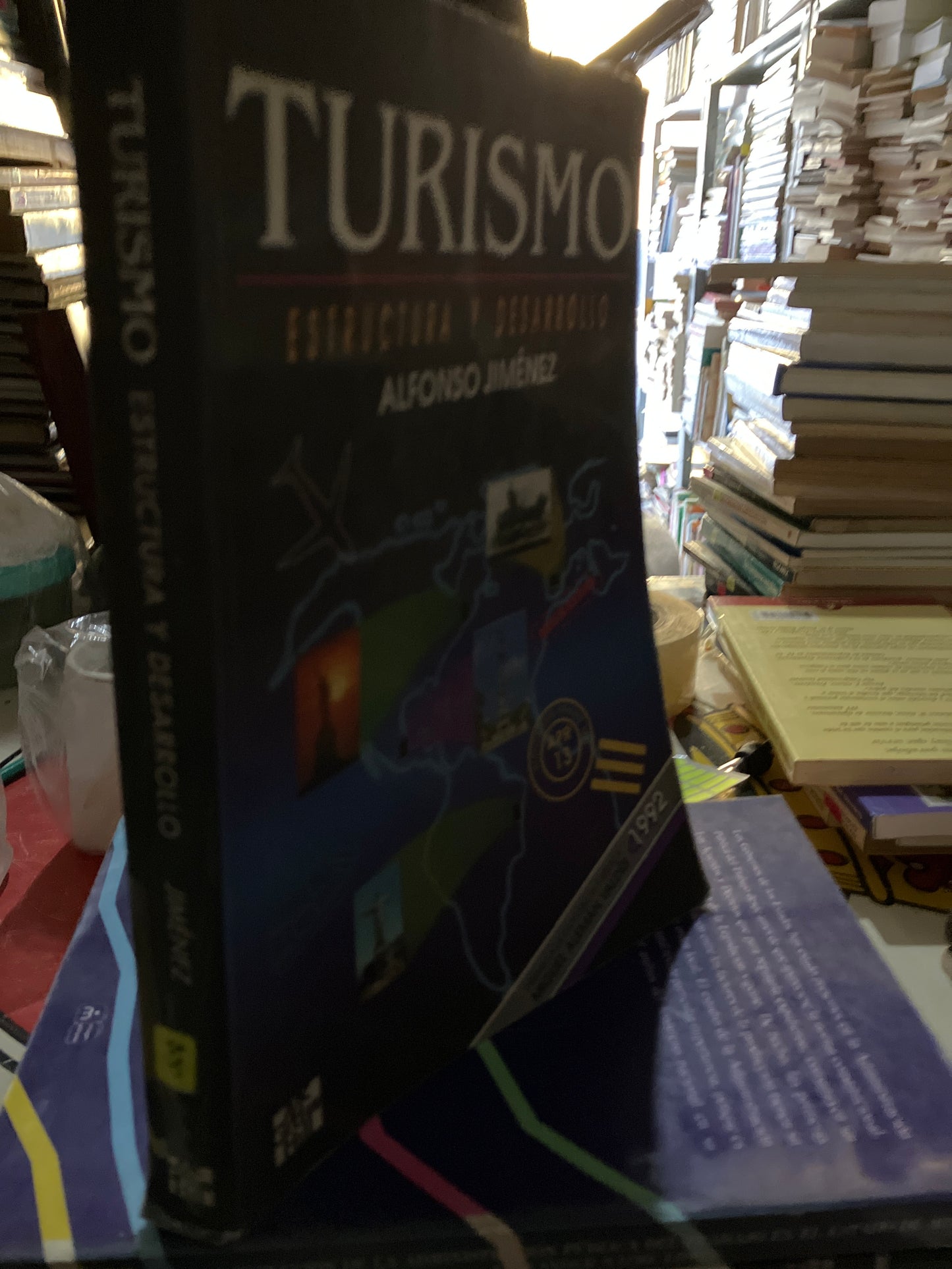 TURISMO POR ALFONSO JIMÉNEZ USADO ADMINISTRACIÓN LITERARIO 207