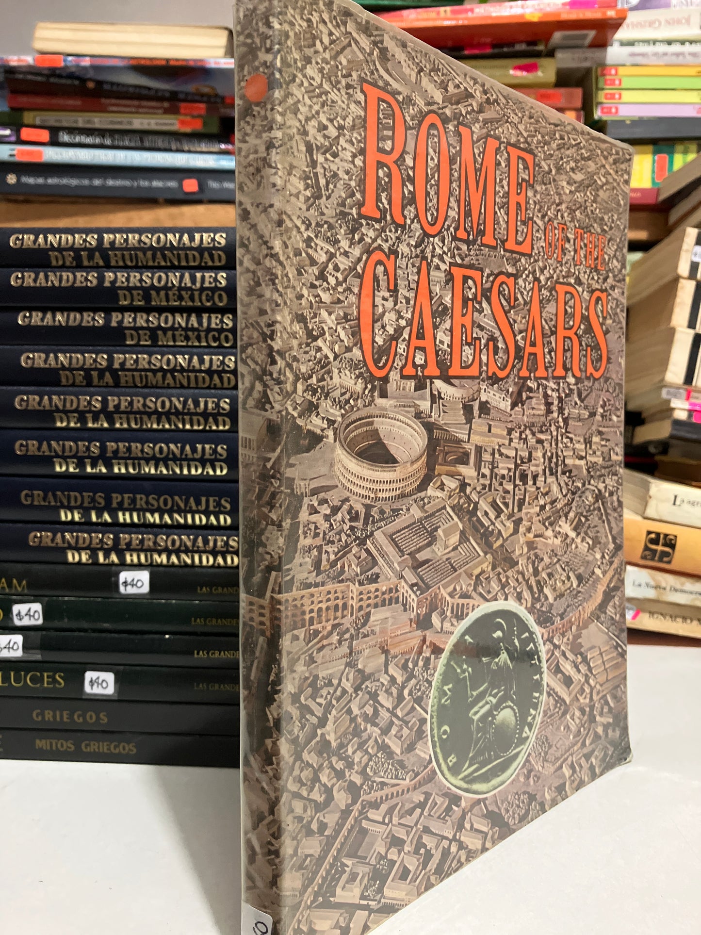ROME OF THE CAESARS BY LEONARDO B DAL MASO USADO HISTORIA JUAREZ