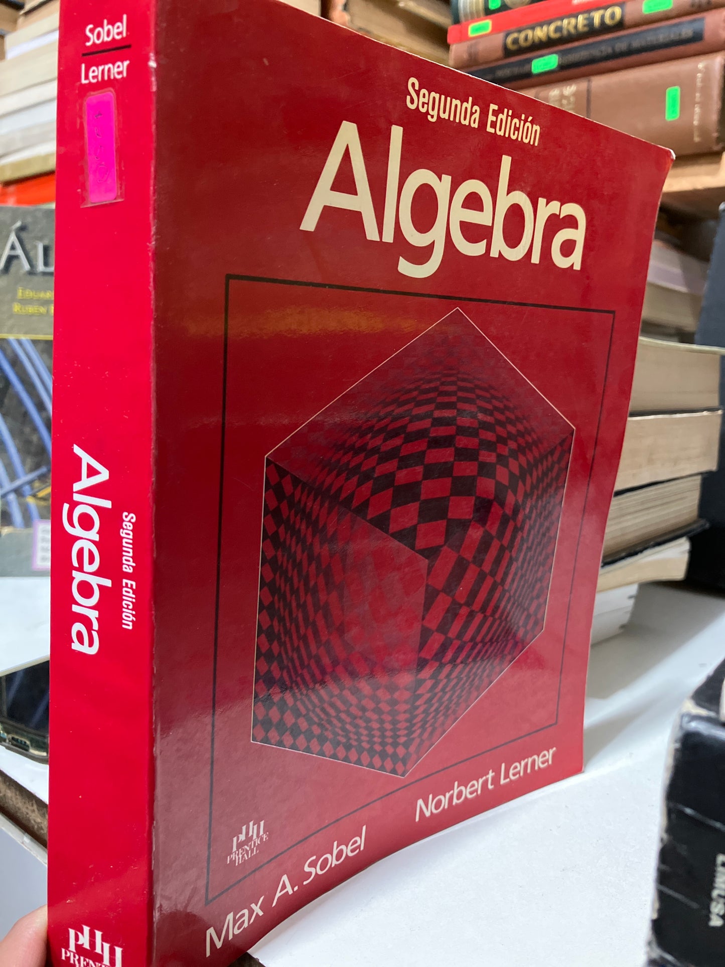 ÁLGEBRA POR MAX A SOBEL USADO MATEMÁTICAS JUAREZ