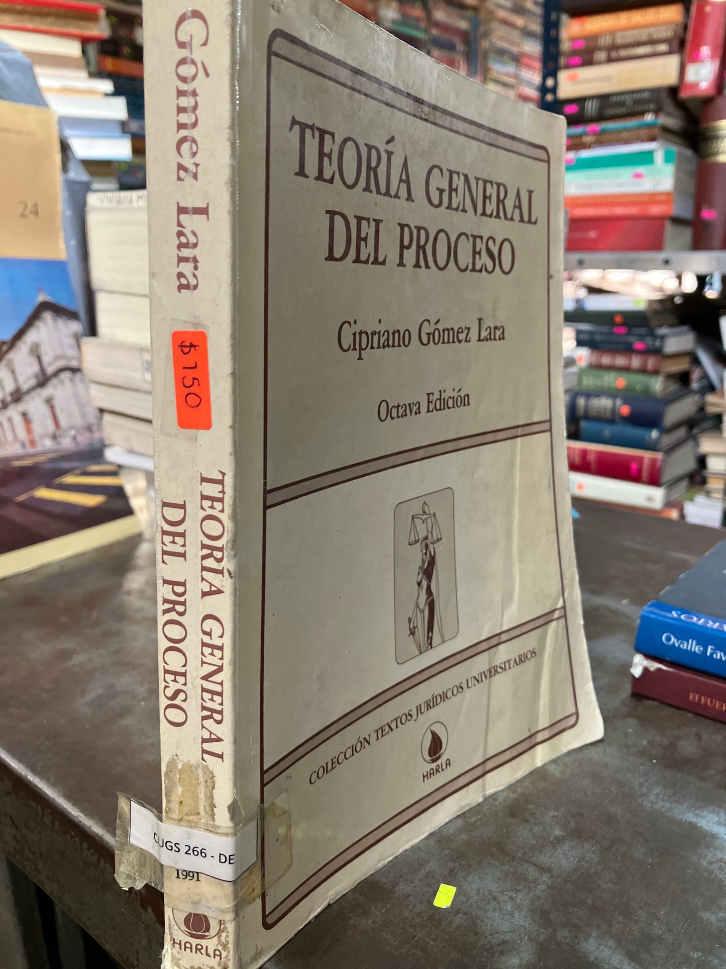 TEORÍA GENERAL DEL PROCESO POR CIPRIANO GÓMEZ LARA USADO DERECHO ALDAMA