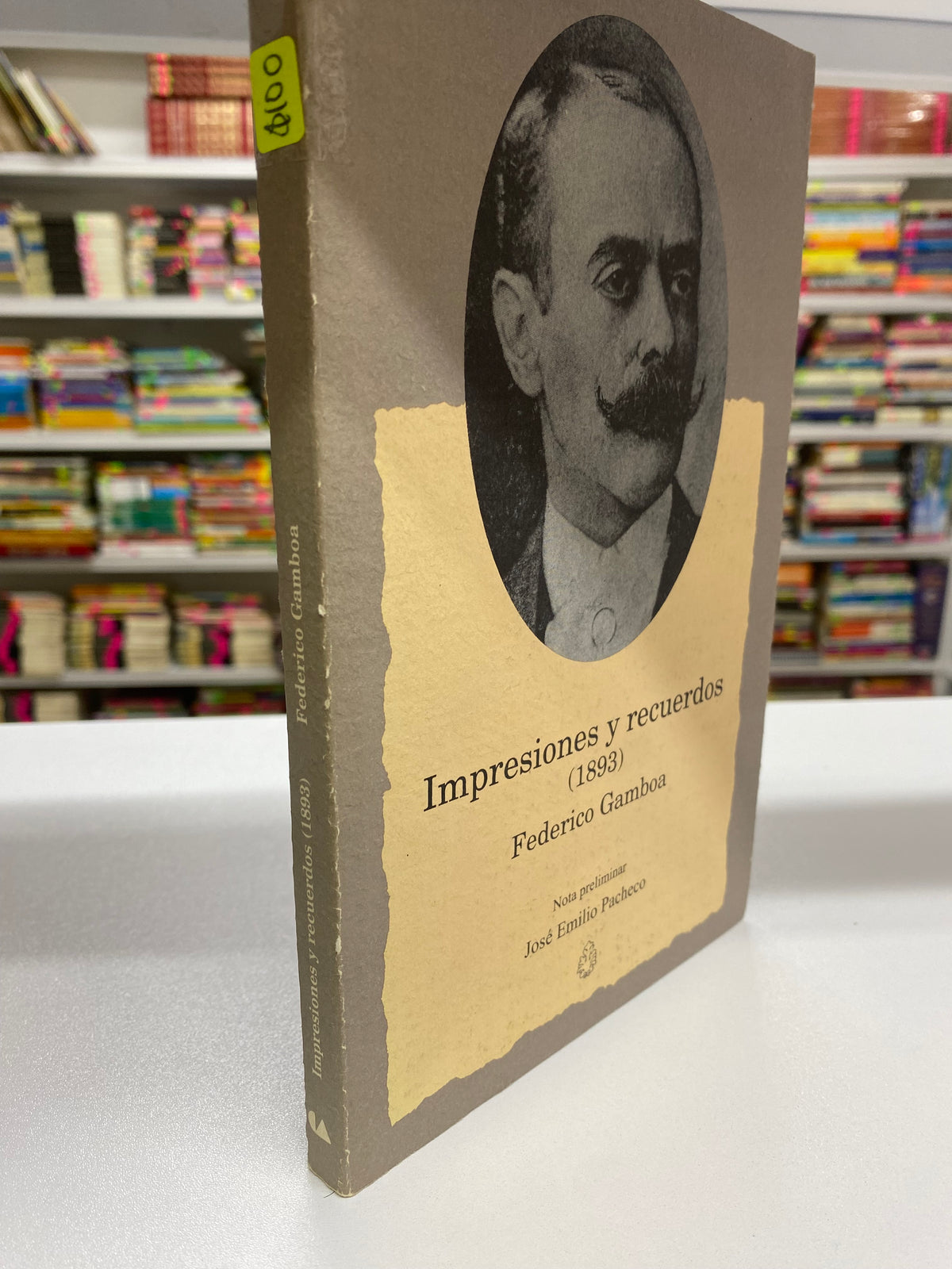IMPRESIONES Y RECUERDOS 1893 FEDERICO GAMBOA USADO NOVELA JUAREZ 515