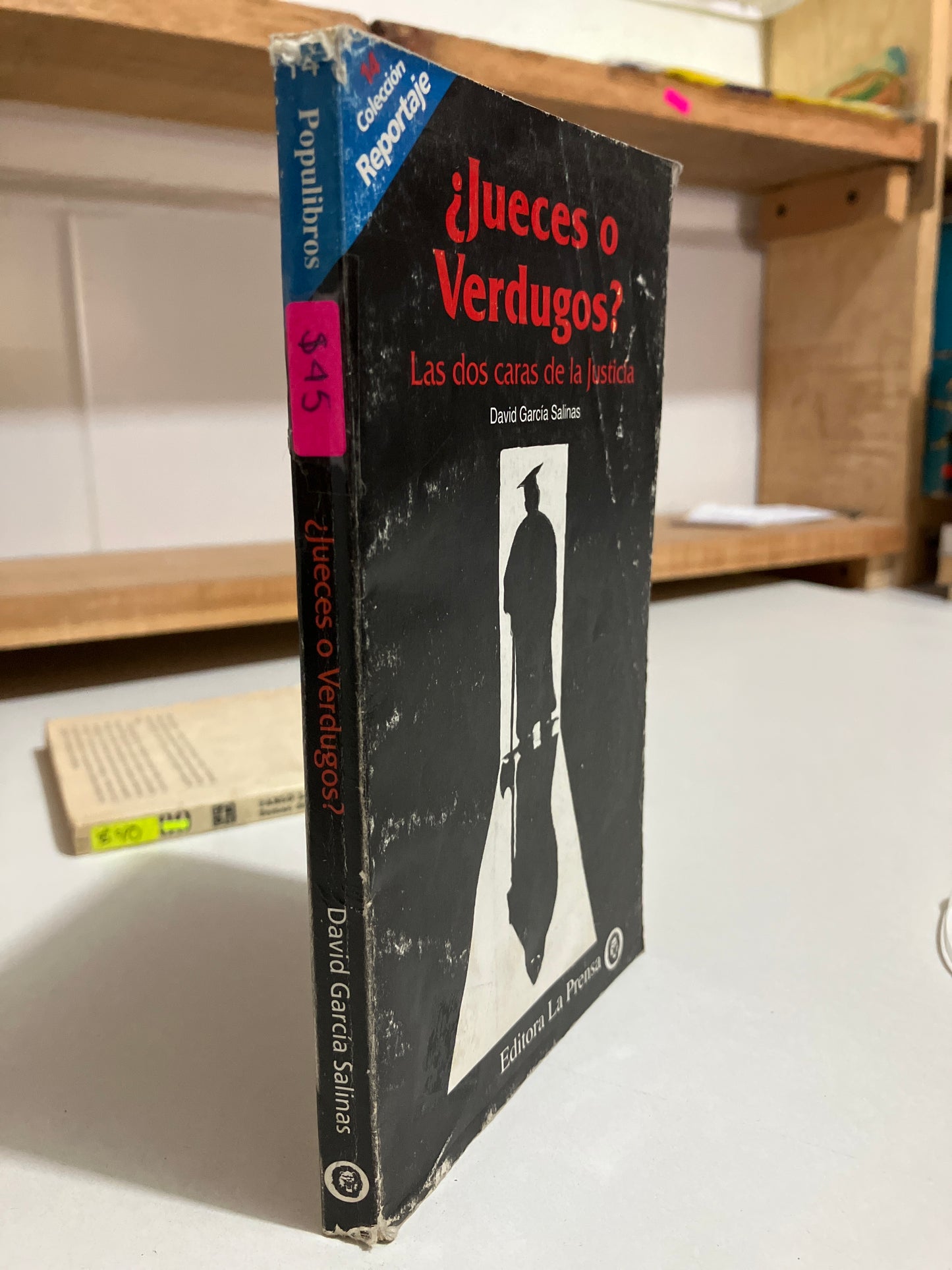 JUECES Y VERDUGOS POR DAVID GARCÍA SALINAS USADO POLÍTICA JUAREZ
