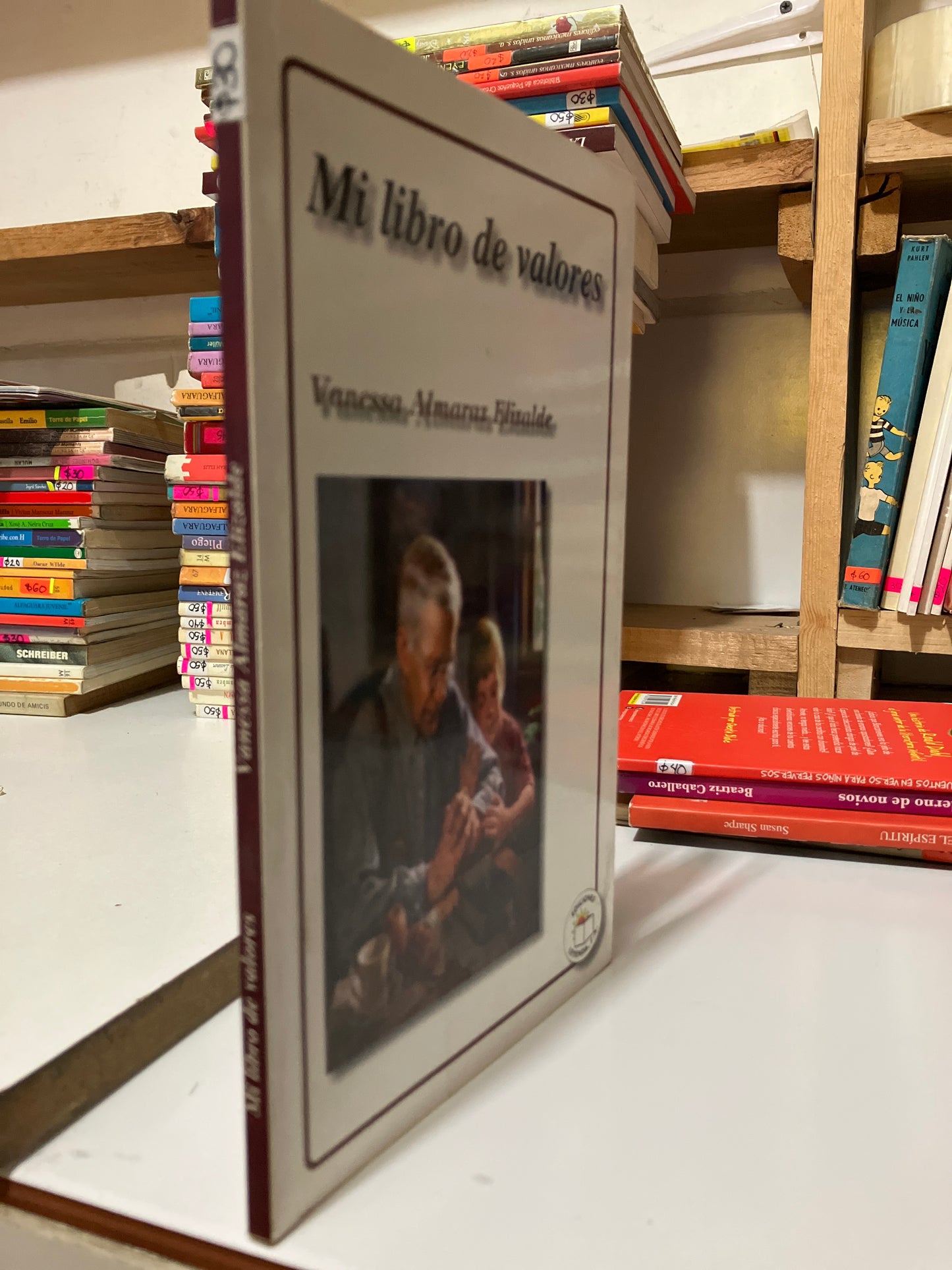 MI LIBRO DE VALORES POR VANESSA ALMARAZ ELIZALDE USADO INFANTILES JUAREZ