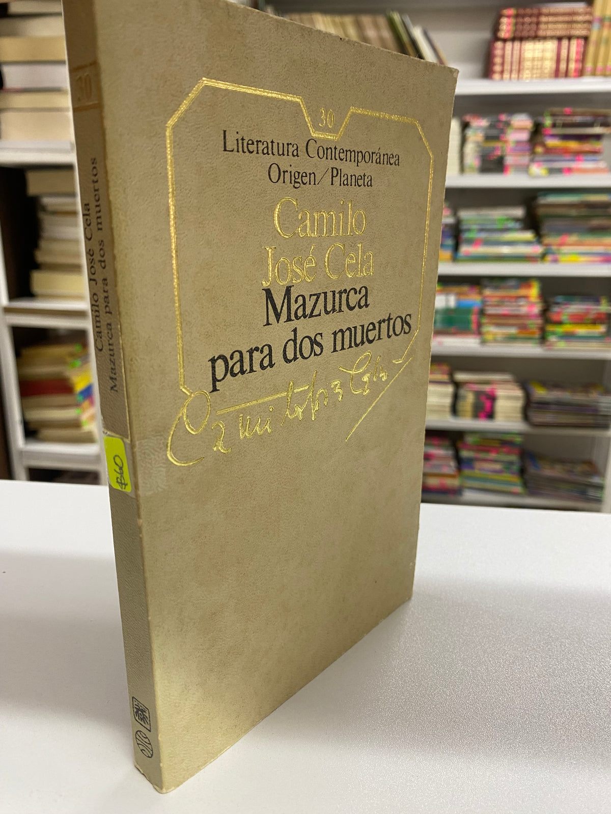 MAZURCA PARA DOS MUERTOS CAMILO JOSE CELA USADO NOVELA JUAREZ 515