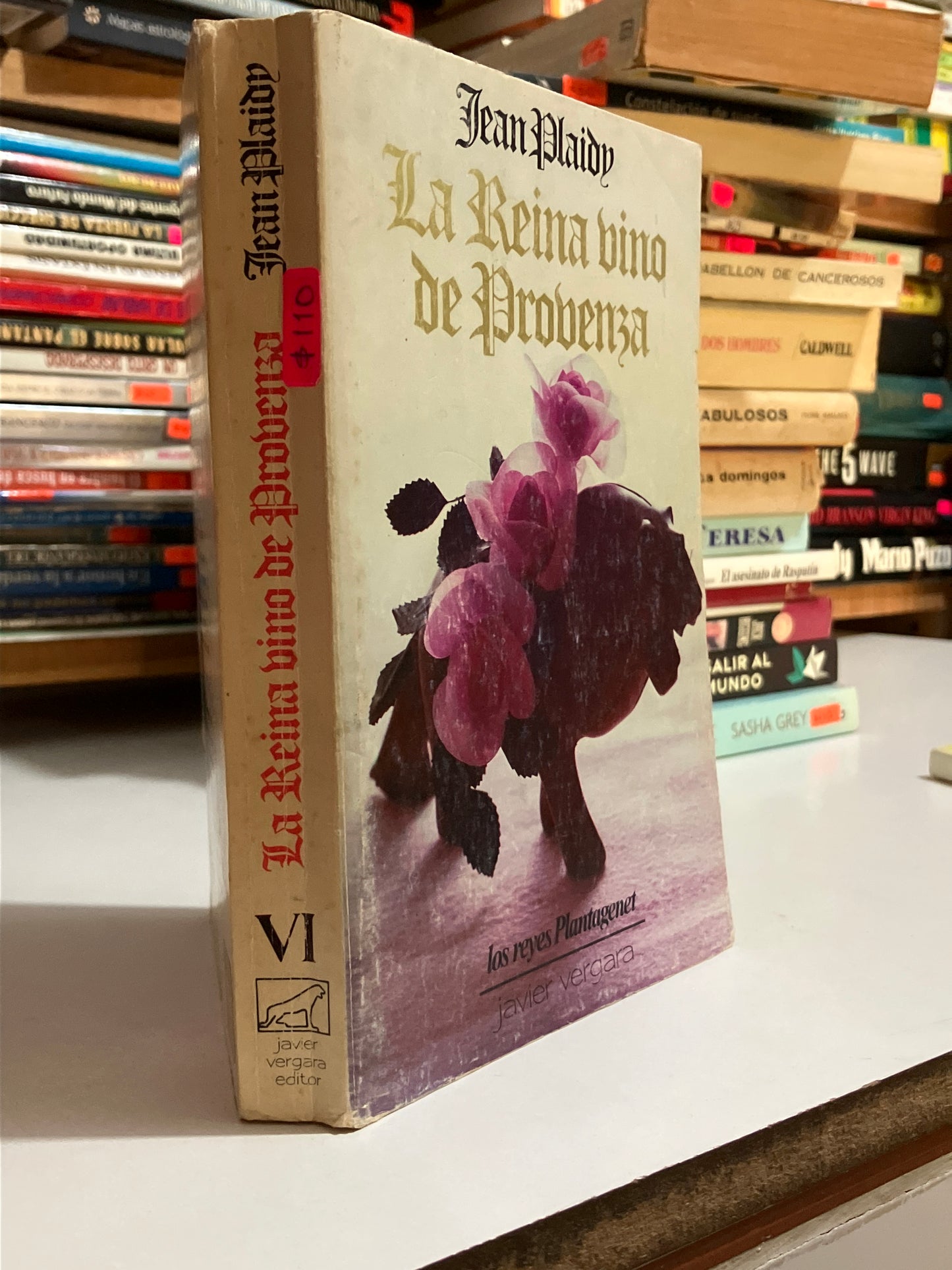 LA REINA VINO DE PROBENZA POR JEAN PLAIDY USADO NOVELA JUAREZ