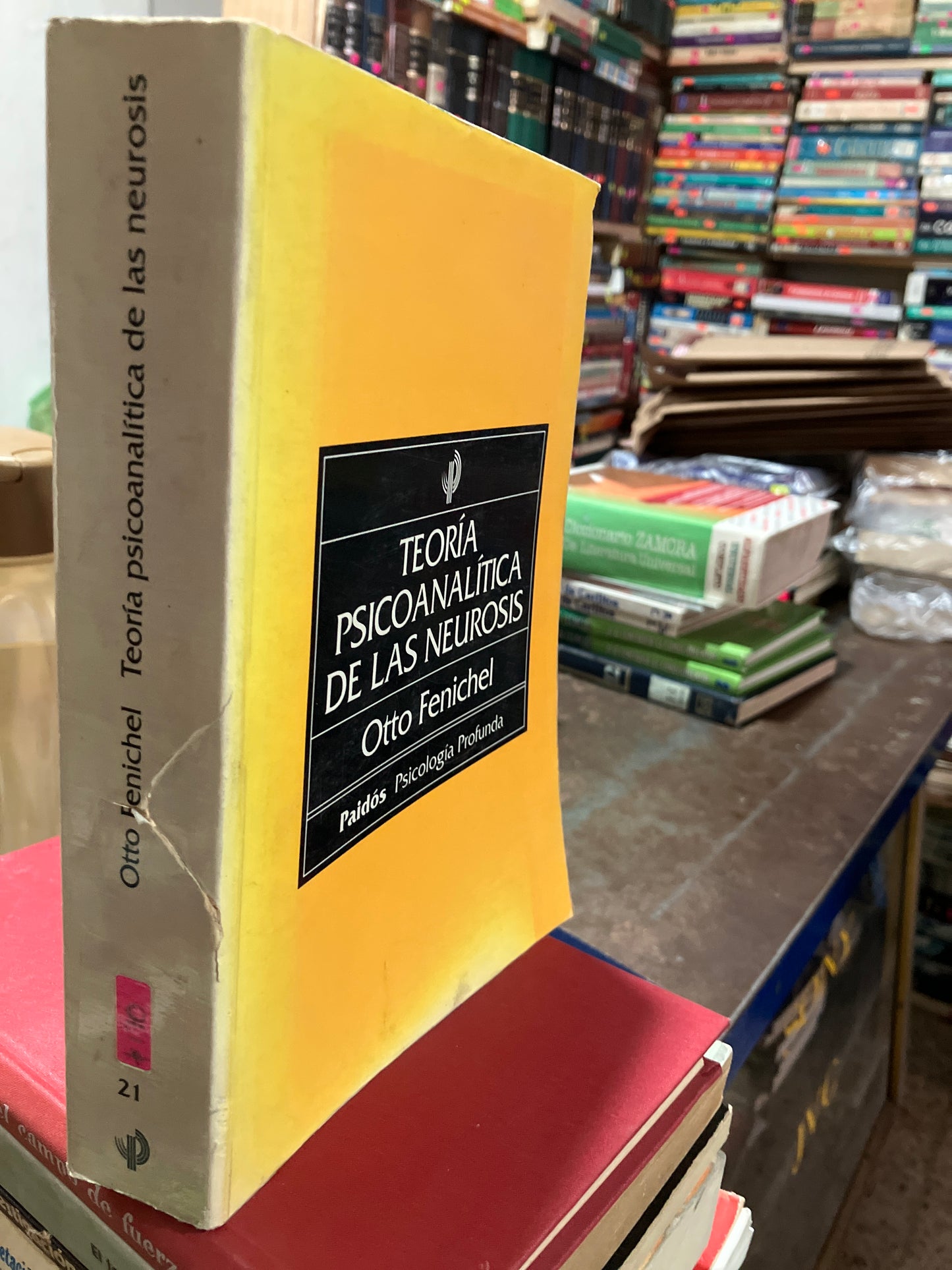 TEORÍA PSICOANALÍTICA DE LAS NEUROSIS POR OTTO FENICHEL USADO PSICOLOGÍA ALDAMA