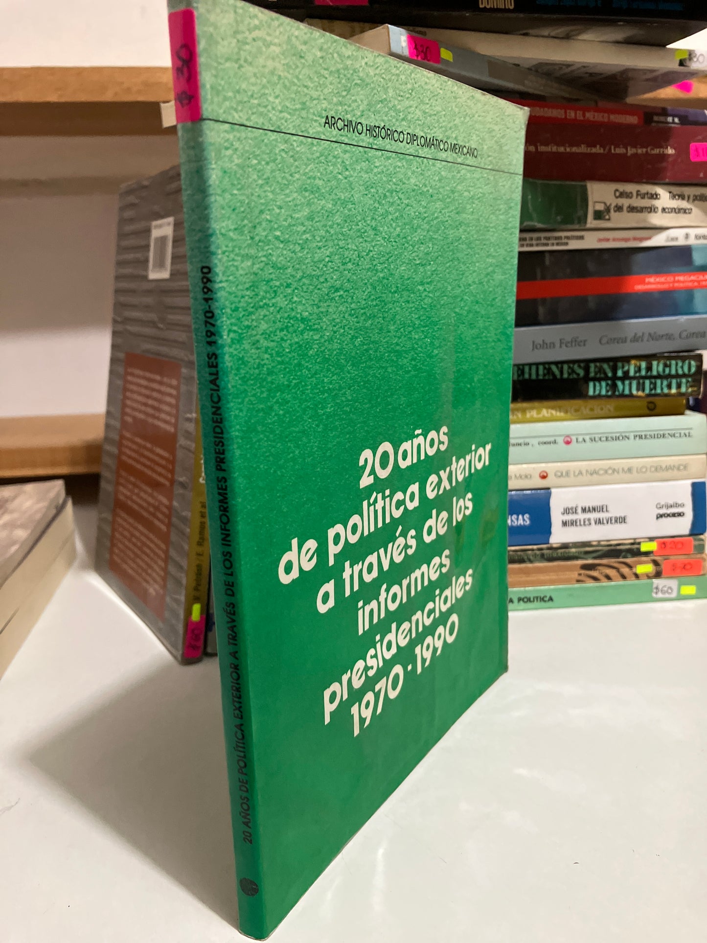 20 AÑOS DE POLÍTICA EXTERIOR POR AUTORES VARIOS USADO POLÍTICA JUAREZ