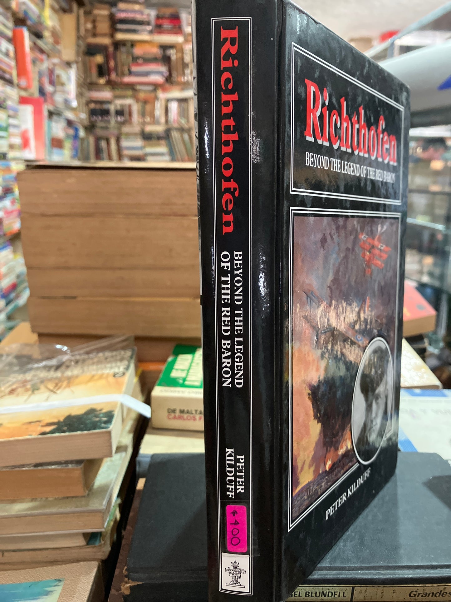 RICHTHOFEN BY PETER KILDUFF USADO HISTORIA ALDAMA EDITORIAL BROCKHAMPTONPRESS TAPA DURA LIBRO EN BUEN ESTADO