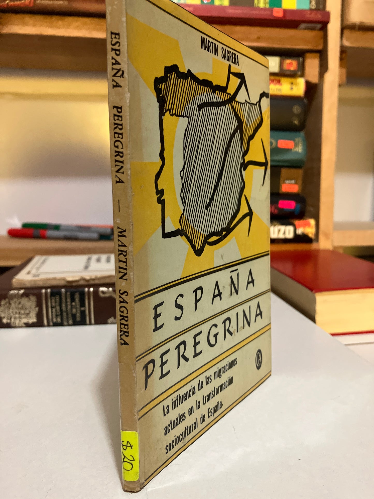 ESPAÑA PEREGRINA POR MARTÍN SAGRERA USADO HISTORIA JUAREZ