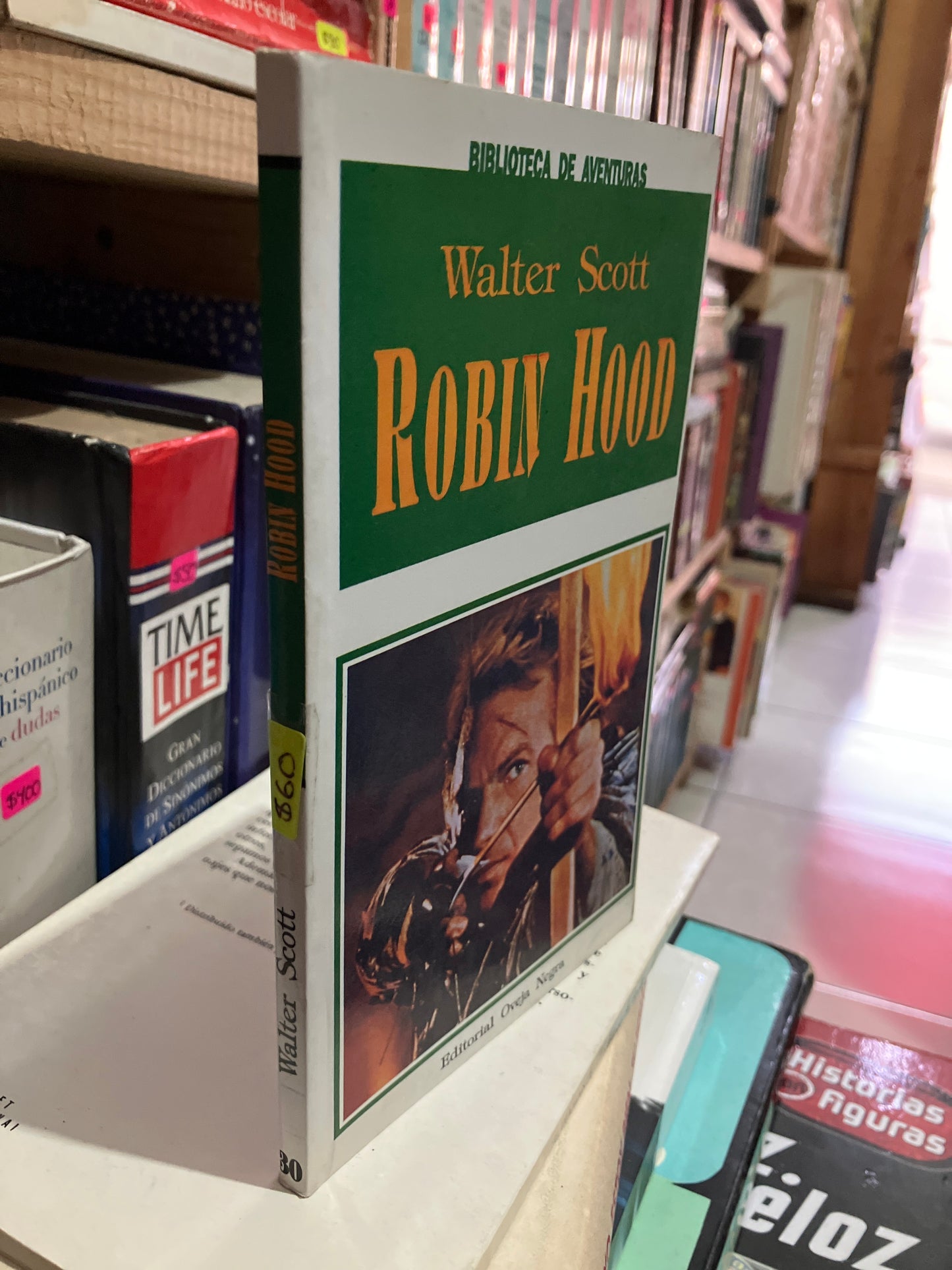 ROBIN HOOD POR WALTER SCOTT USADO NOVELA LITERARIO 305
