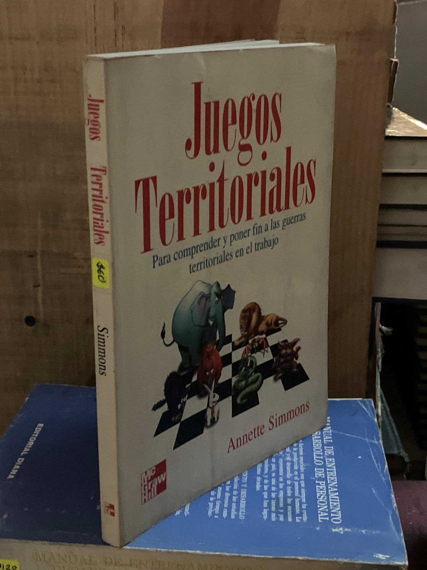 JUEGOS TERRITORIALES POR ANNETTE SIMMONS USADO ADMINISTRACIÓN LITERARIO 207