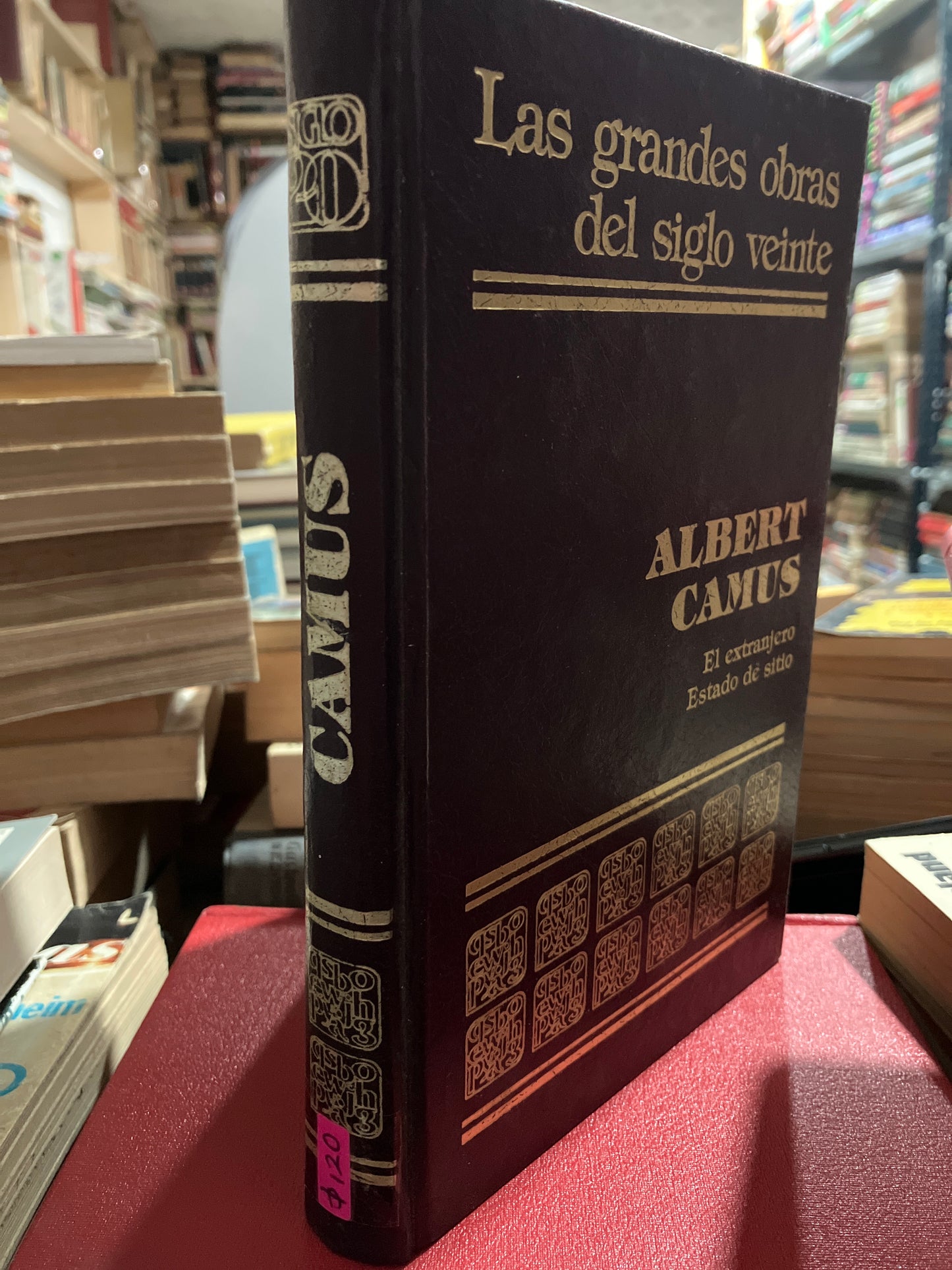 EL EXTRANJERO ESTADO DE SITIO POR ALBERT CAMUS USADO NOVELA ALDAMA