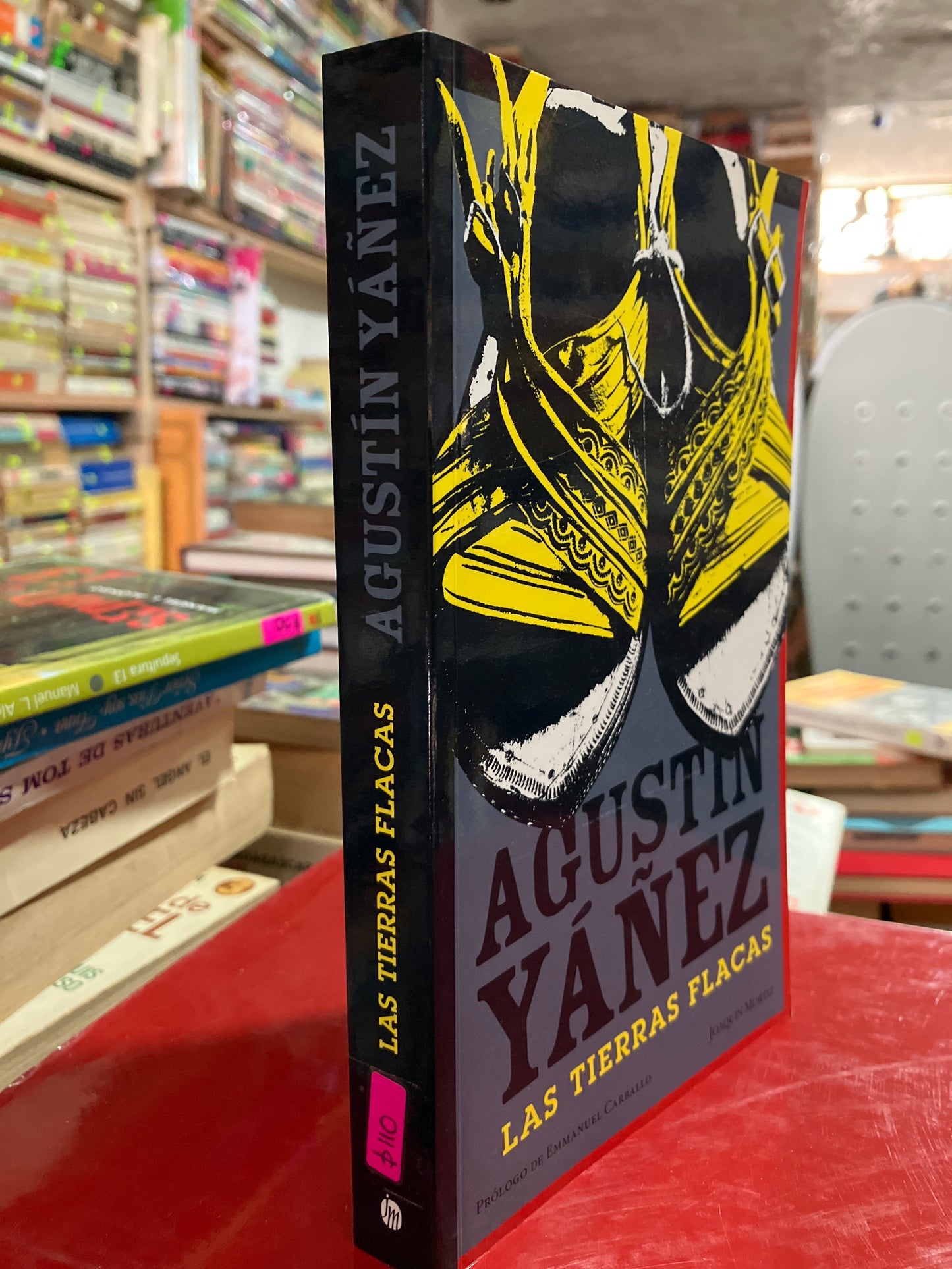 LAS TIERRAS FLACAS POR AGUSTÍN YÁÑEZ USADO NOVELA ALDAMA