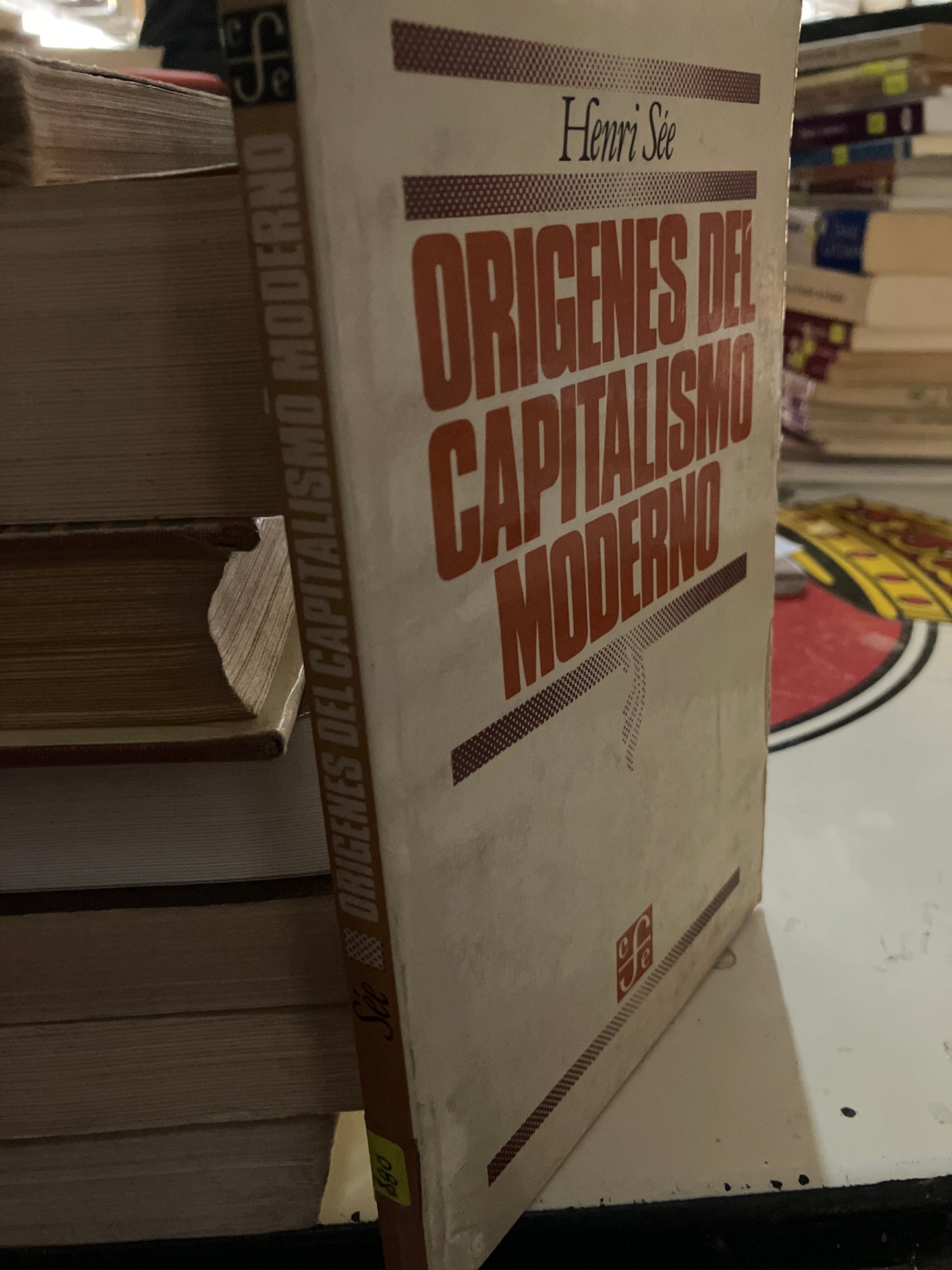 ORÍGENES DEL CAPITALISMO MODERNO POR HENRI SEE USADO ADMINISTRACIÓN LITERARIO 207