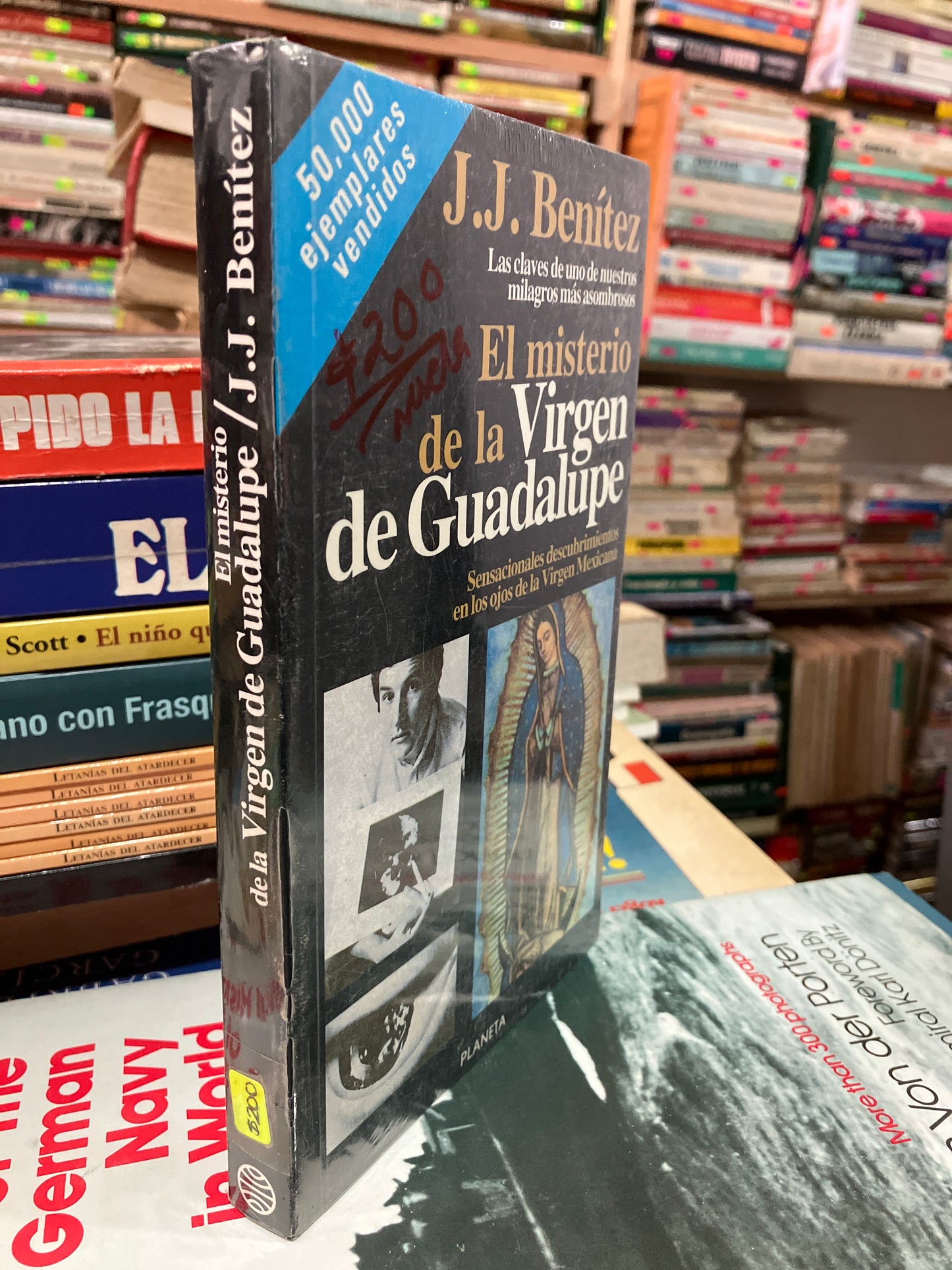 EL MISTERIO DE LA VIRGEN DE GUADALUPE POR J J BENÍTEZ USADO NOVELAS ALDAMA
