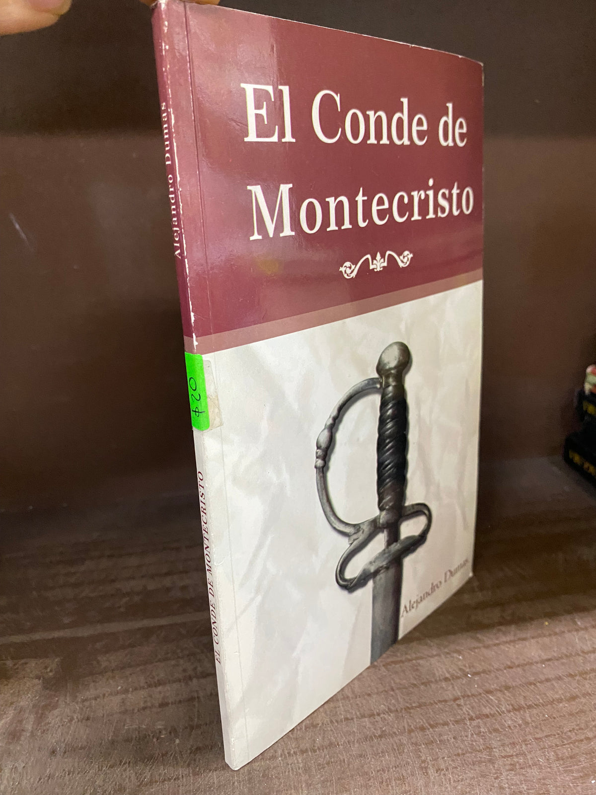 EL CONDE DE MONTECRISTO ALEJANDRO DUMAS USADO INFANTIL JUREZ 515