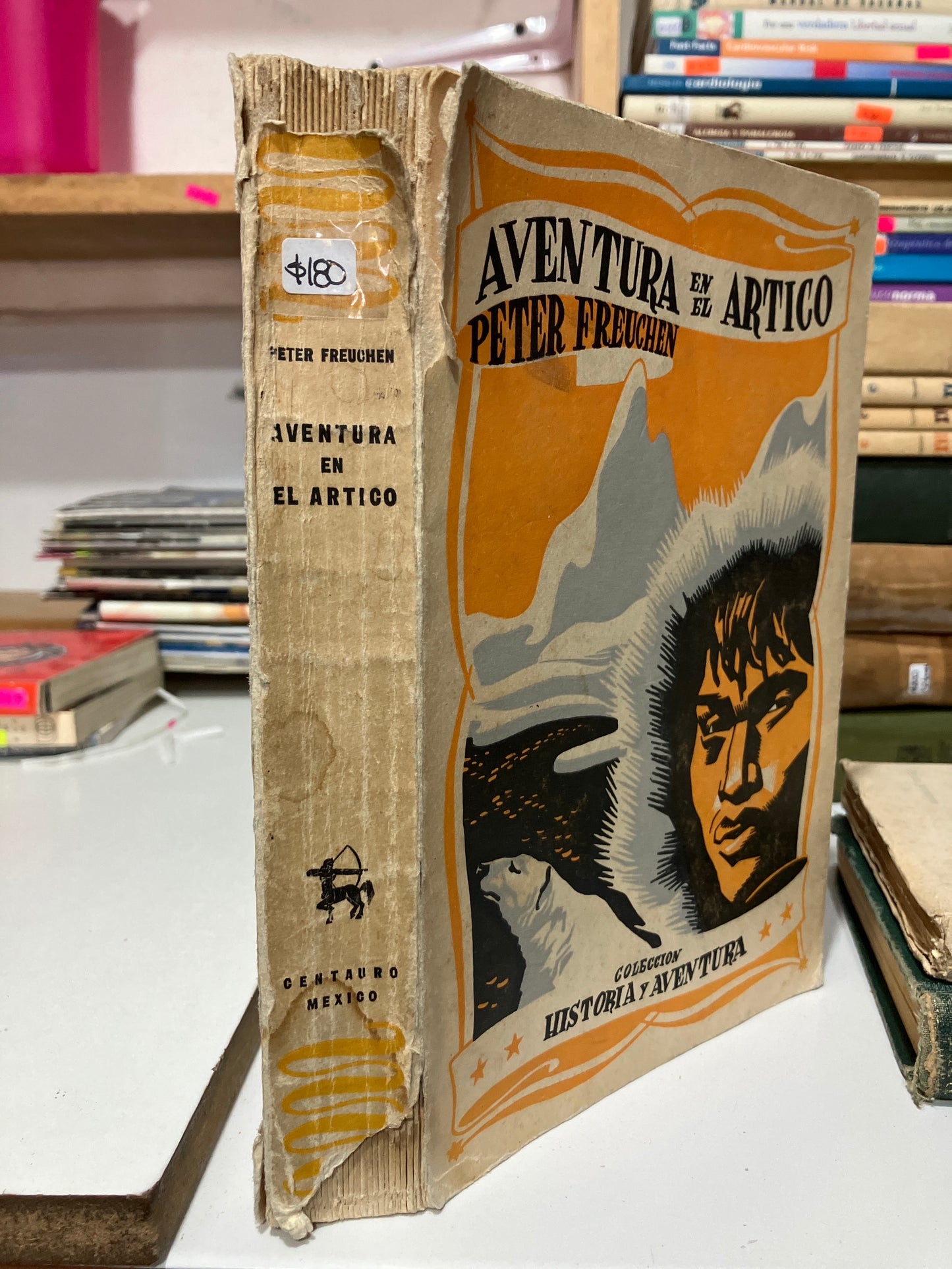 AVENTURA EN EL ARTICO 1947 POR PETER FREUCHEN USADO ANTIGUOS JUAREZ