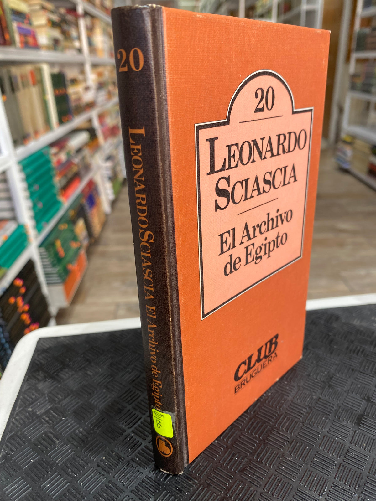 EL ARCHIVO DE EGIPTO POR LEONARDO SCIASCIA USADO NOVELA JUAREZ 515