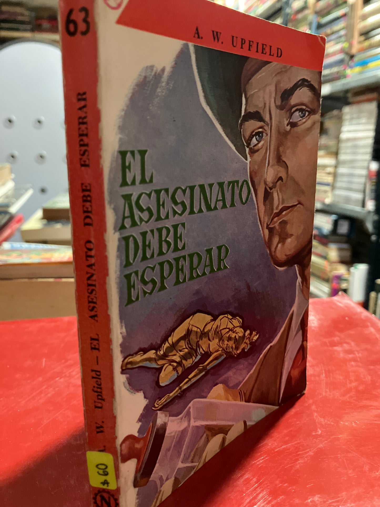 EL ASESINATO DEBE ESPERAR POR A W UPFIELD USADO NOVELA ALDAMA