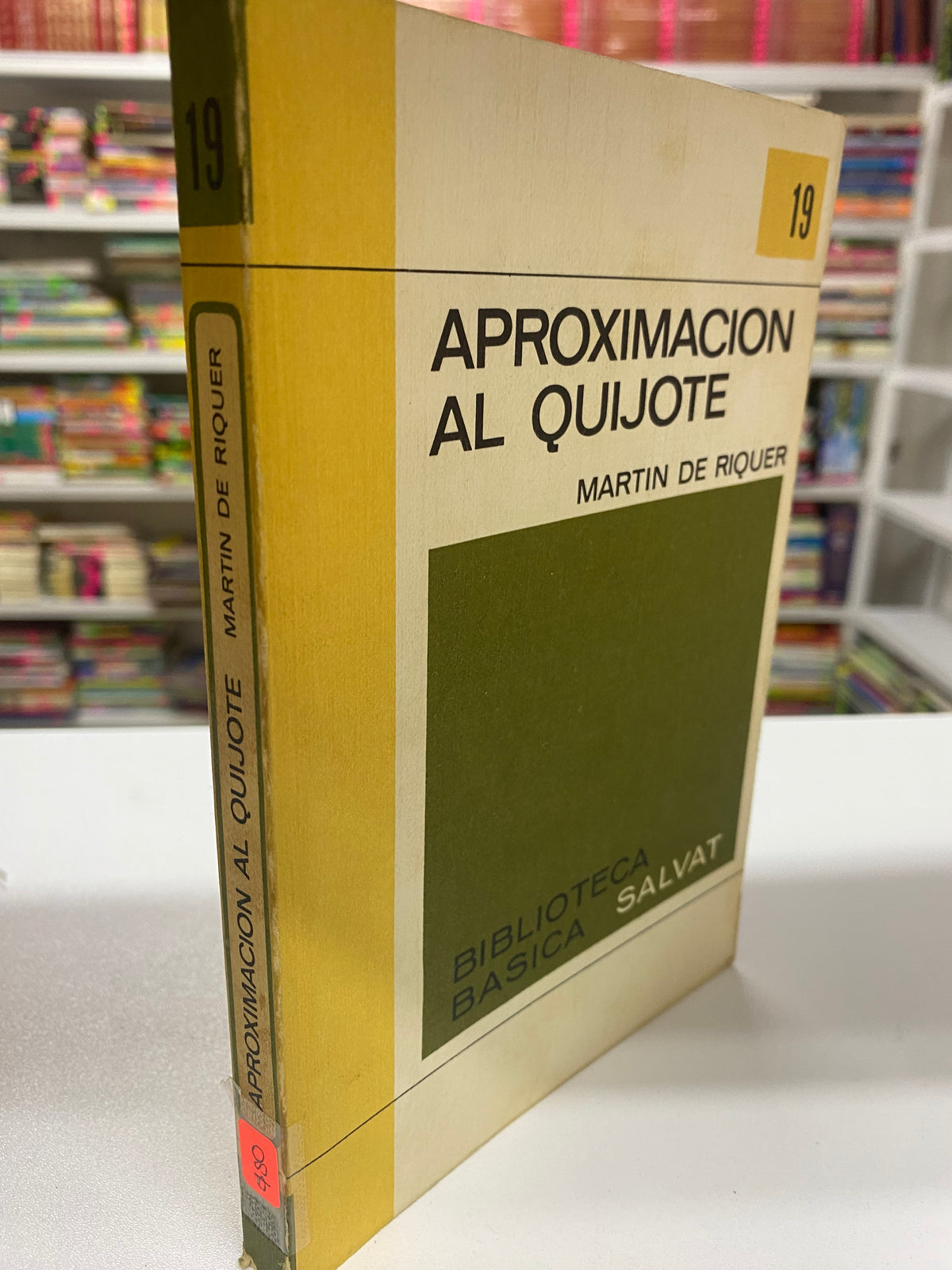 APROXIMACION AL QUIJOTE MARTIN RIQUER USADO NOVELA JUAREZ 515