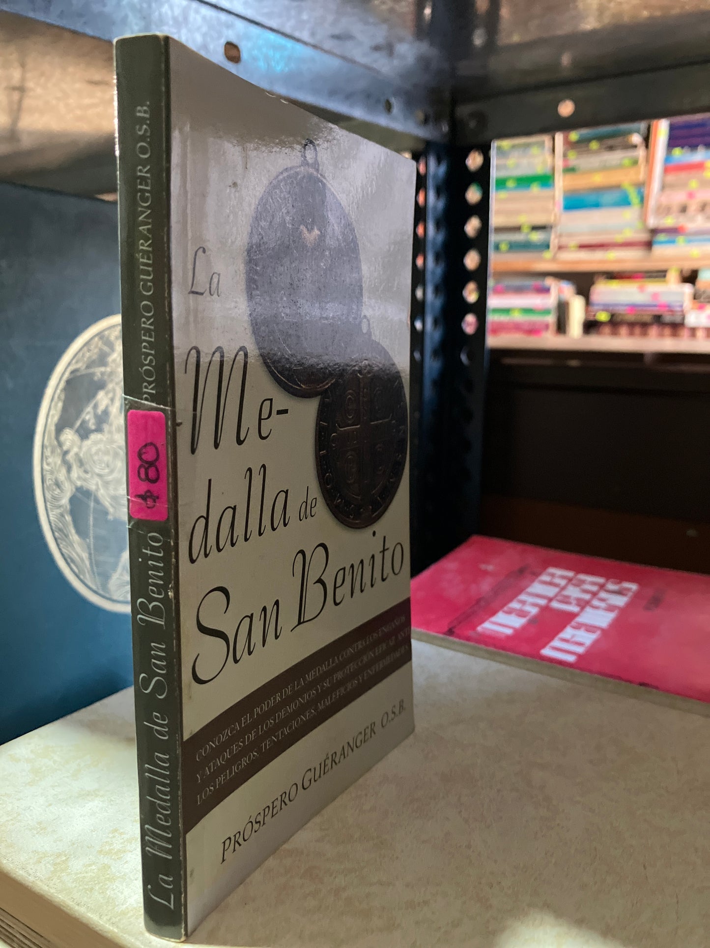 LA MEDALLA DE SAN BENITO POR PROSPERO GUERANGER USADO RELIGIÓN ALDAMA