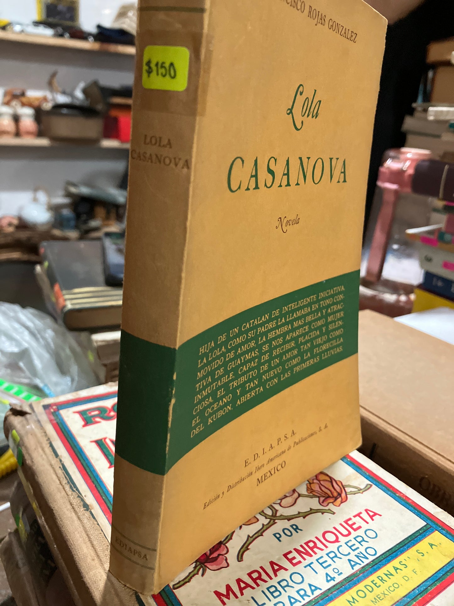 LOLA CASANOVA 1947 POR FRANCISCO ROJAS GONZÁLEZ USADO ANTIGUOS ALDAMA