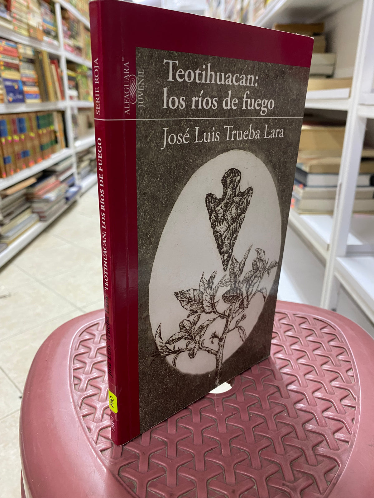 TEOTIHUACAN LOS RIOS DE FUEGO JOSE LUIS TRUEBA LARA USADO NOVELAS JUAREZ 515
