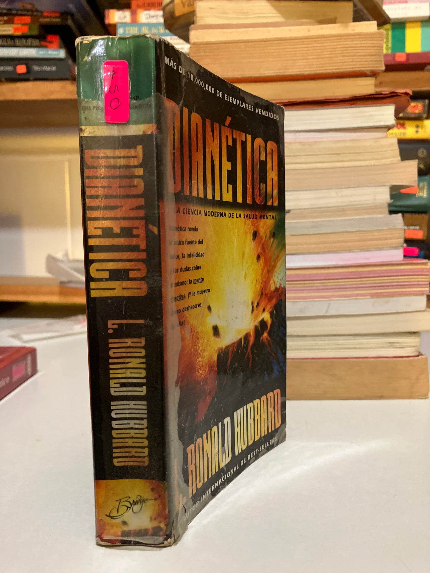 DIANETICA POR L RONALD HUBBARD USADO SUPERACIÓN PERSONAL JUAREZ