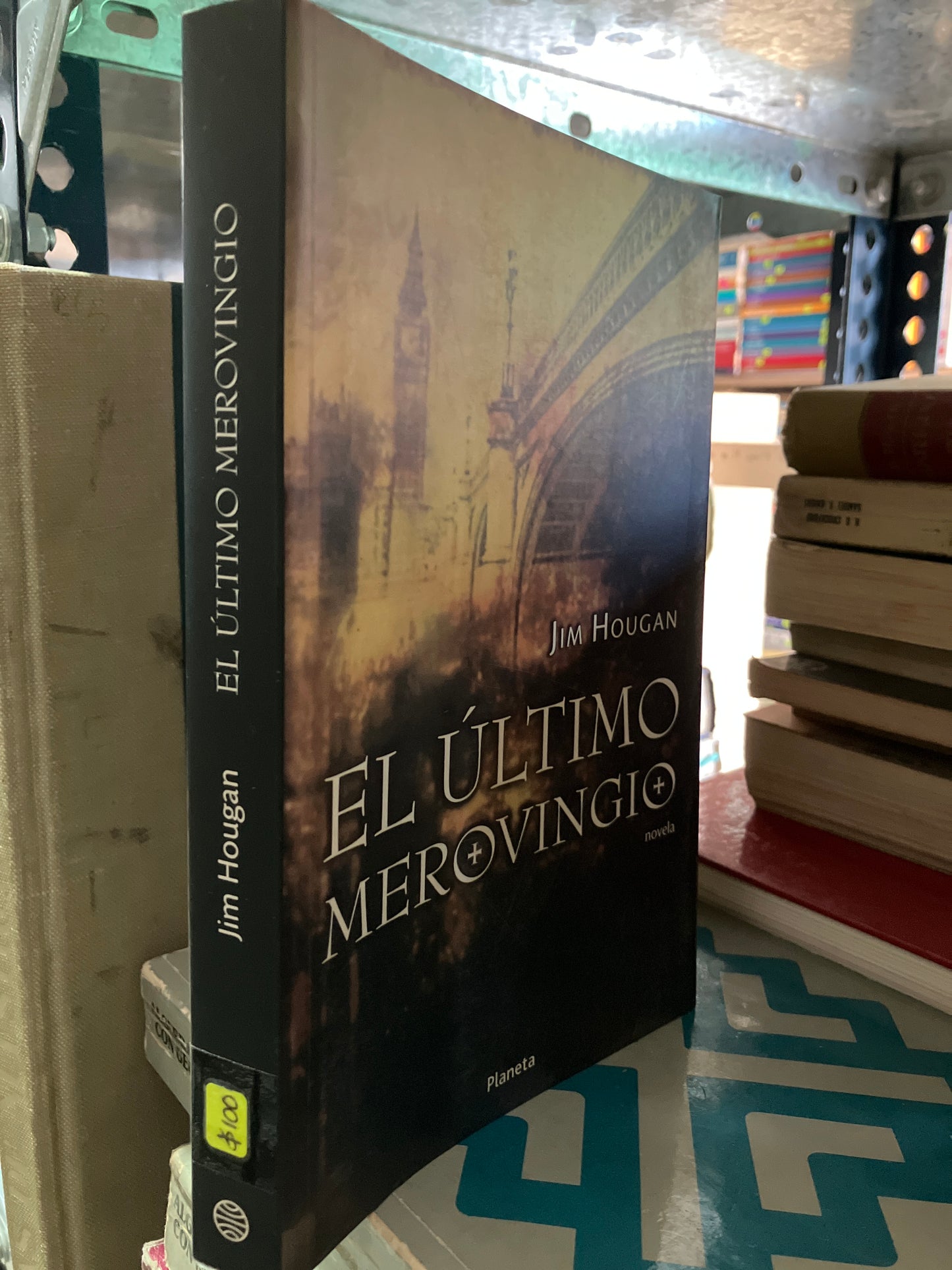 EL ÚLTIMO MEROVINGIO POR JIM HOUGAN USADO NOVELA ALDAMA