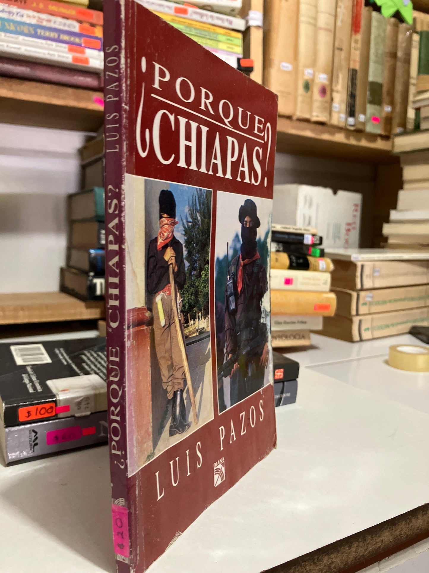 POR QUÉ CHIAPAS POR LUIS PAZOS USADO HISTORIA JUAREZ
