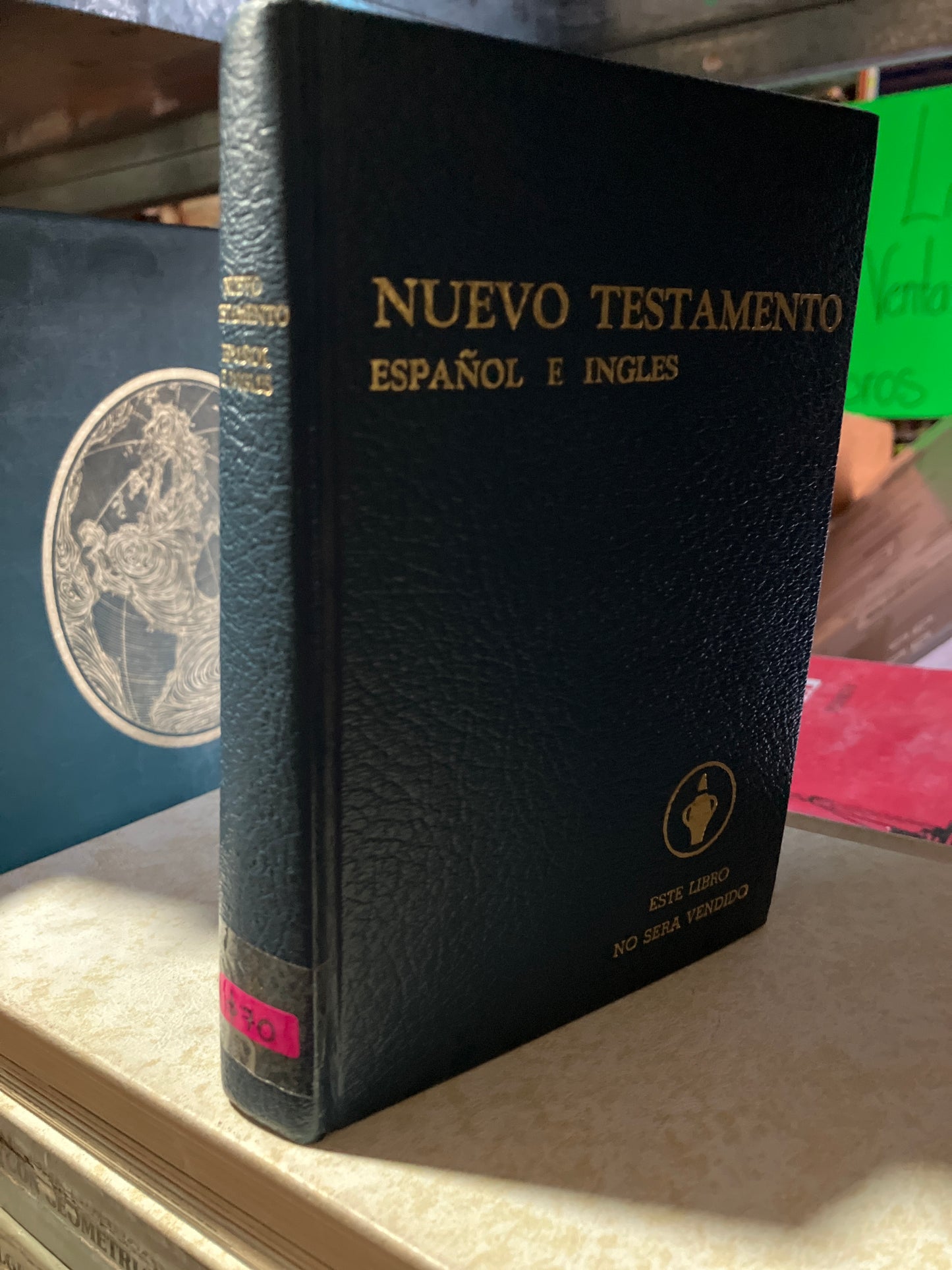 NUEVO TESTAMENTO ESPAÑOL E INGLÉS USADO RELIGIÓN ALDAMA