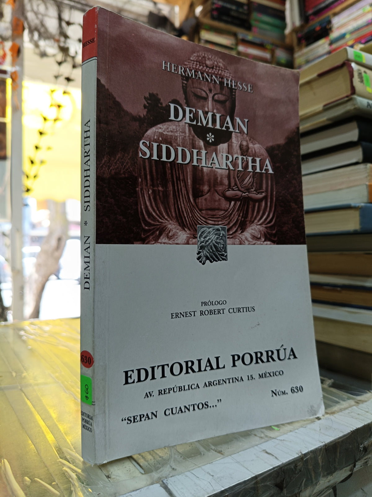 DEMIAN SIDDHARTHA POR HERMANN HESSE USADO NOVELA JUAREZ 507
