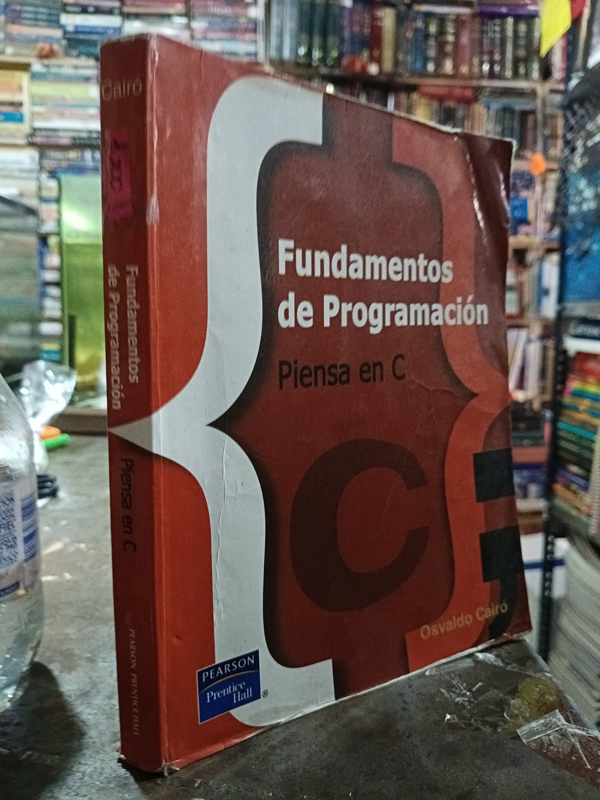FUNDAMENTOS DE PROGRAMACION PIENSA EN C POR OSVALDO CAIRO USADO COMPUTACION ALDAMA