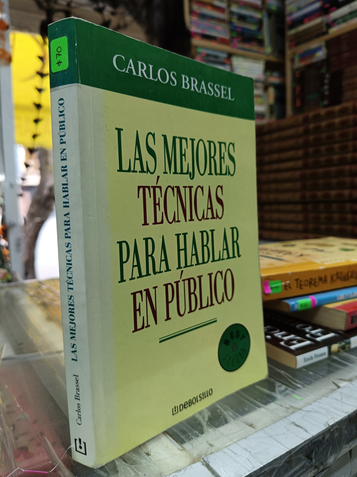 LAS MEJORES TECNICAS PARA HABLAR EN PUBLICO POR CARLOS BRASSEL USADO S.PERSONAL JUÁREZ 507