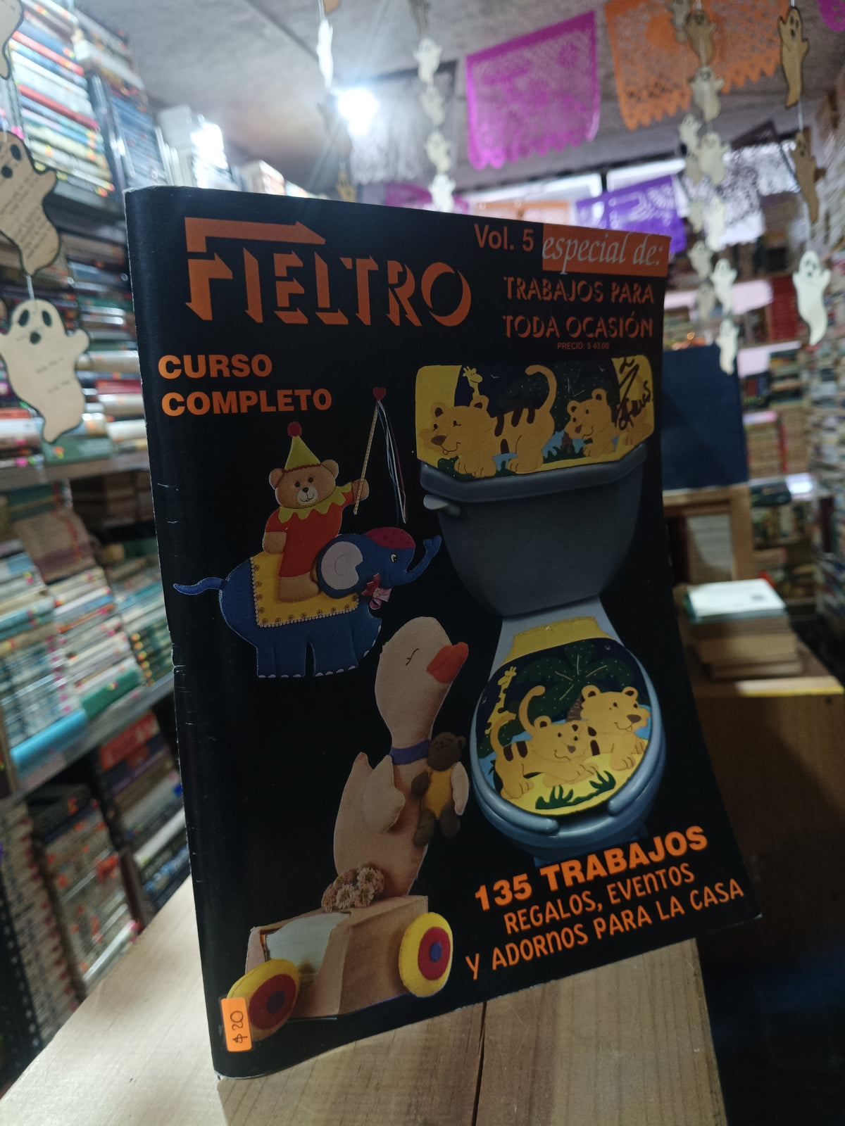 FIELTRO CURSO COMPLETO VOLUMEN 5 ESPECIAL DE TRABAJOS PARA TODA OCASION USADO OFICIOS ALDAMA