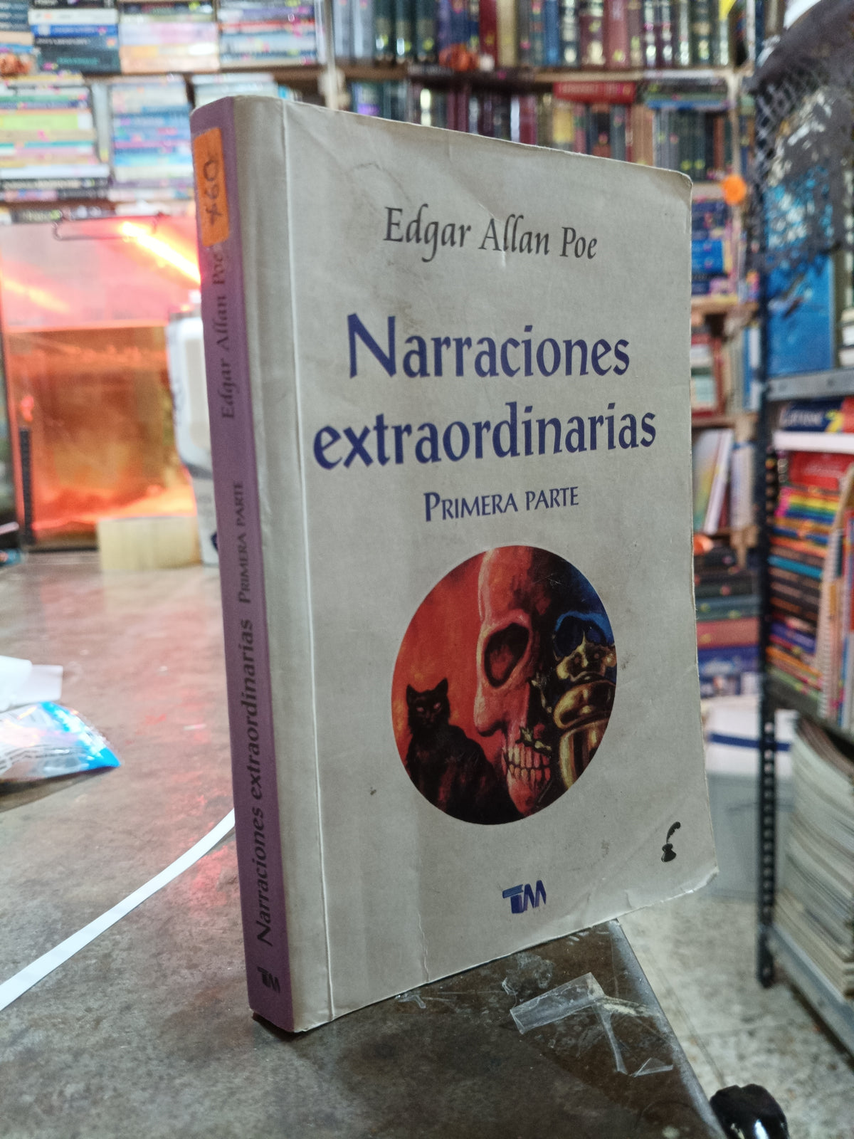 NARRACIONES EXTRAORDINARIAS PRIMERA PARTE POR EDGAR ALLAN POE USADO NOVELA ALDAMA