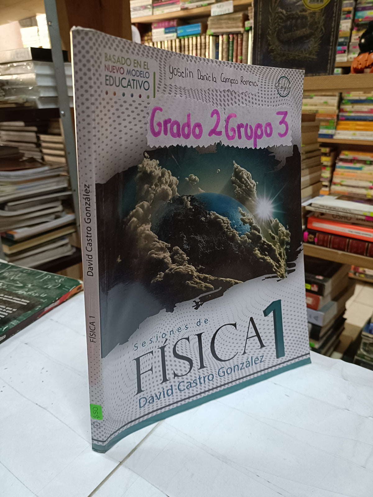 FISICA 1 POR DAVID CASTRO GONZALEZ USADO FISICA LITERARIO 207