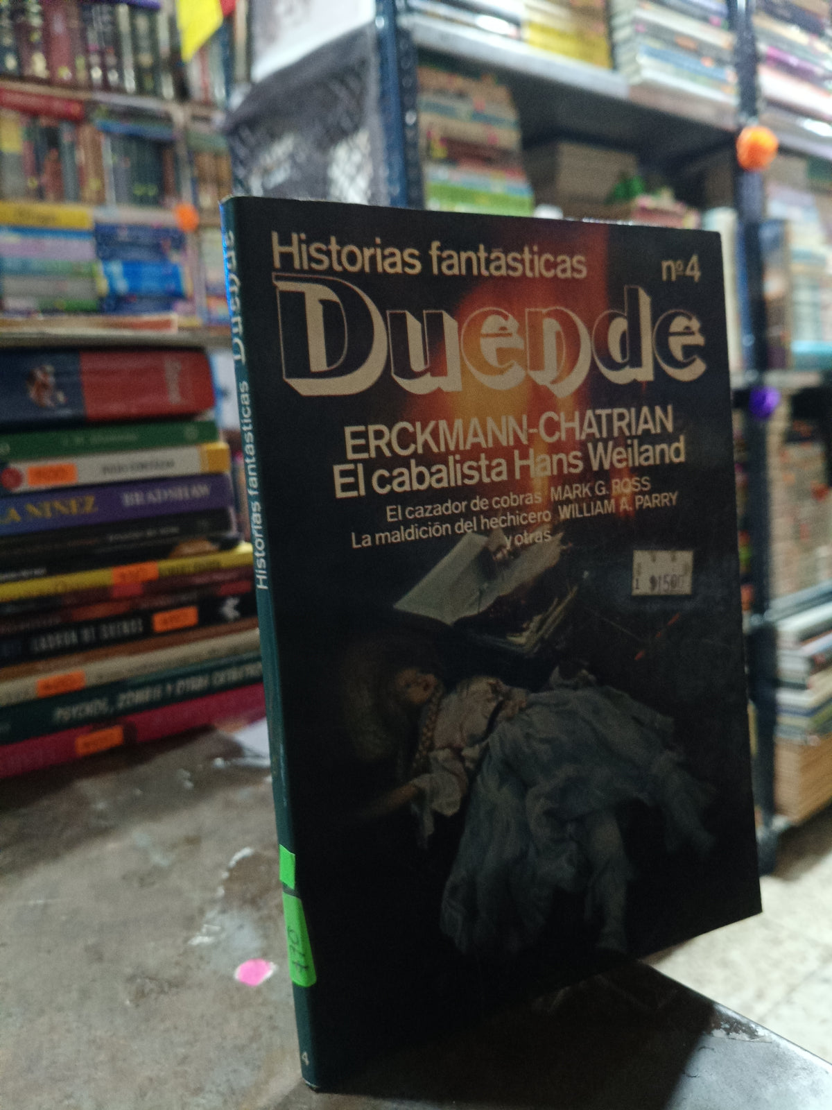 HISTORIAS FANTASTICAS DUENDE NO 4 ERCKMANN CHATRIAN USADO NOVELA ALDAMA