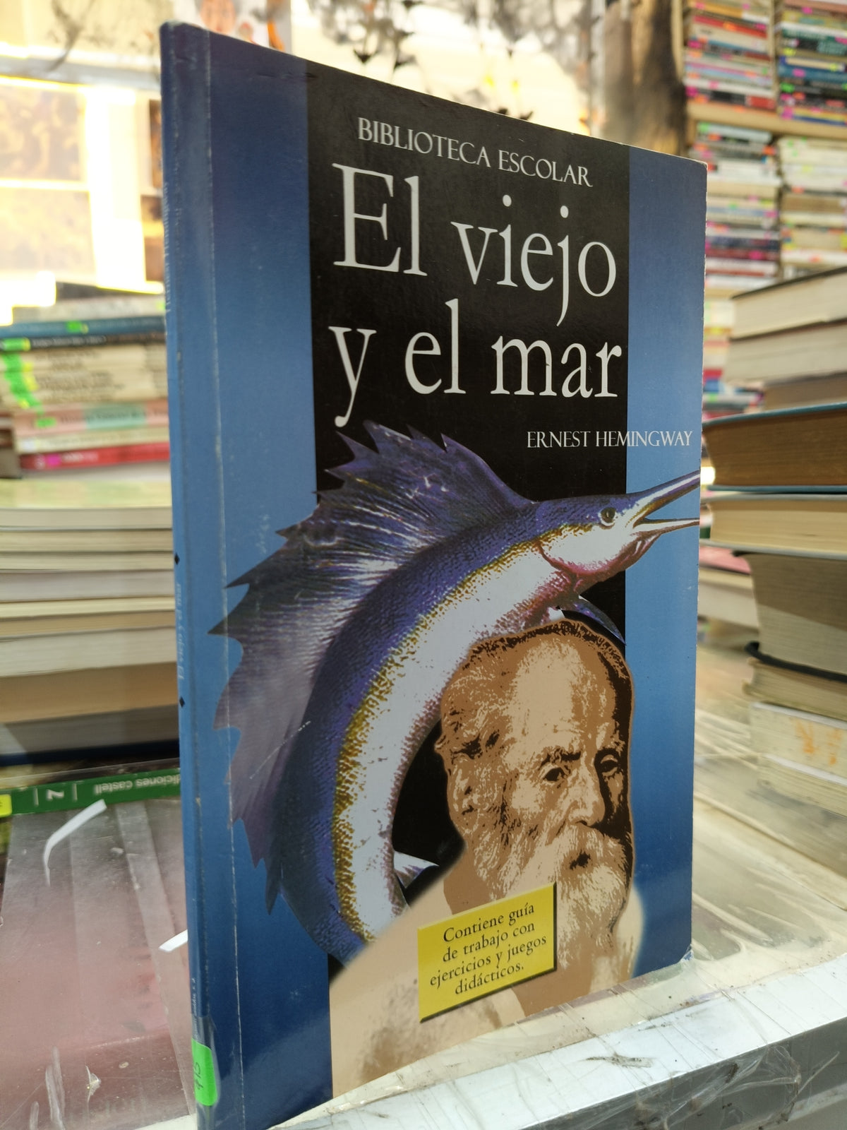 EL VIEJO Y EL MAR POR ERNEST HEMINGWAY USADO NOVELA JUAREZ 507