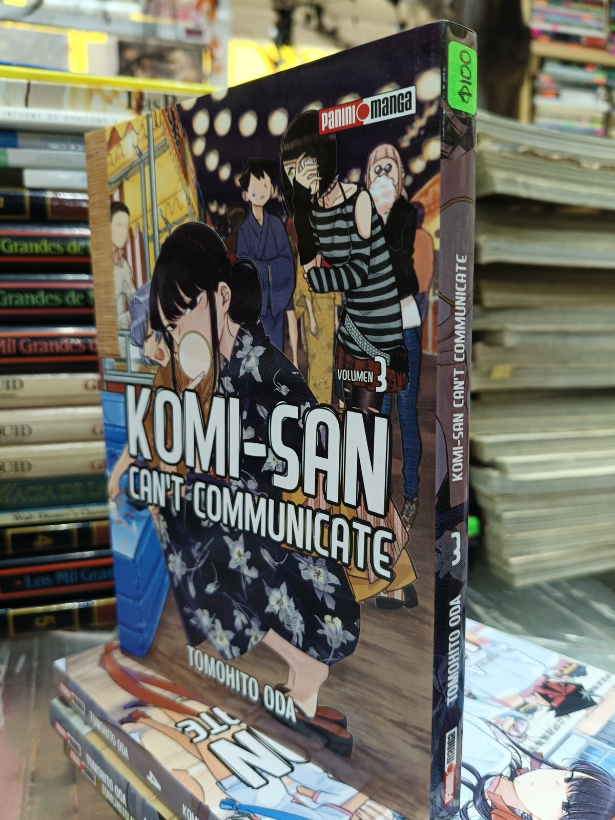 KOMI SAN CANT COMMUNICATE 3 POR TOMOHITO ODA USADO NOVELA JUAREZ 507