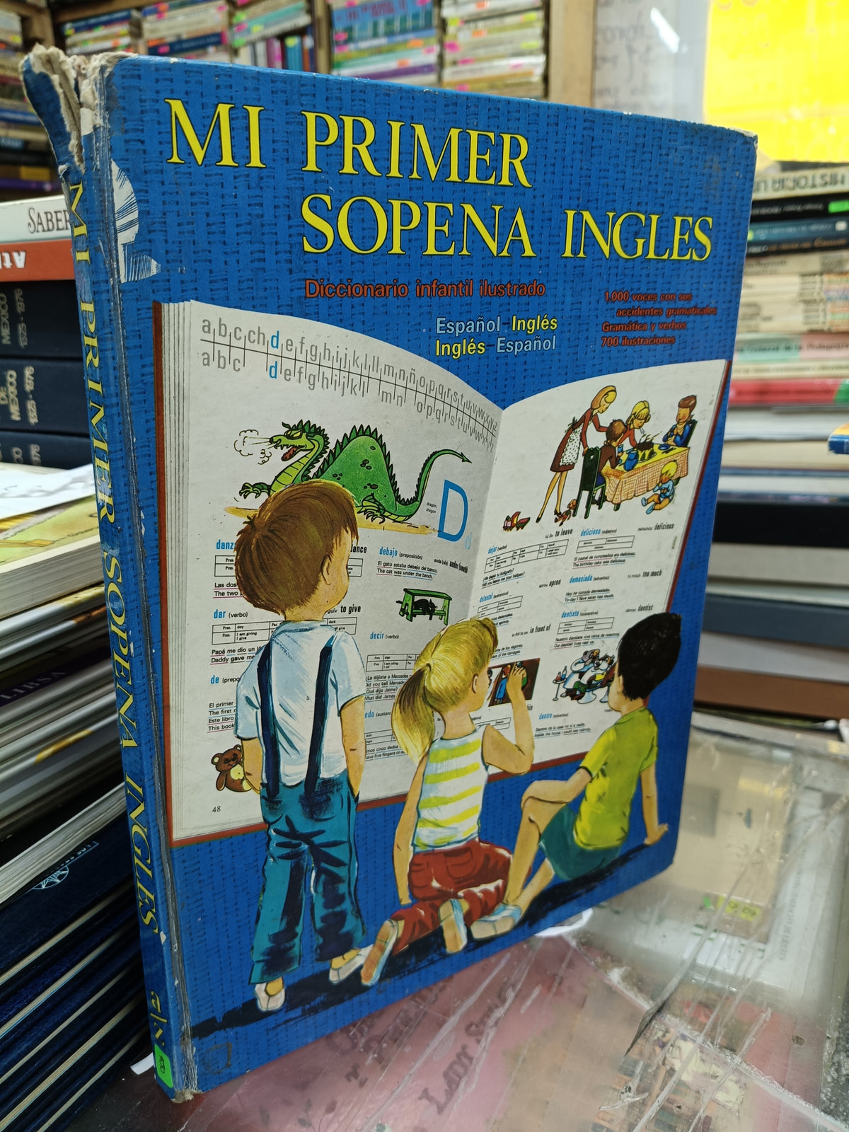 MI PRIMER SOPENA INGLES DICCIONARIO INFANTIL ILUSTRADO USADO IDIOMAS JUAREZ 507