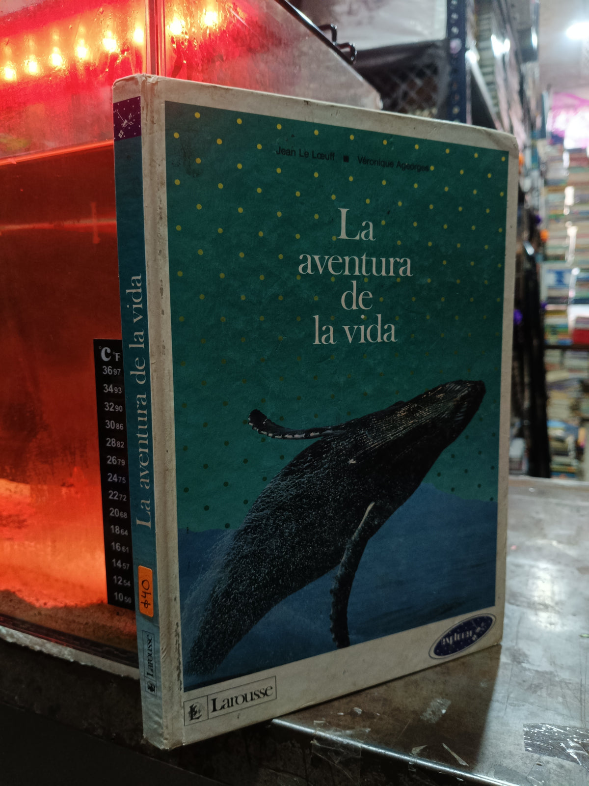 LA AVENTURA DE LA VIDA POR LOEUFF Y AGEORGES USADO BIOLOGÍA ALDAMA