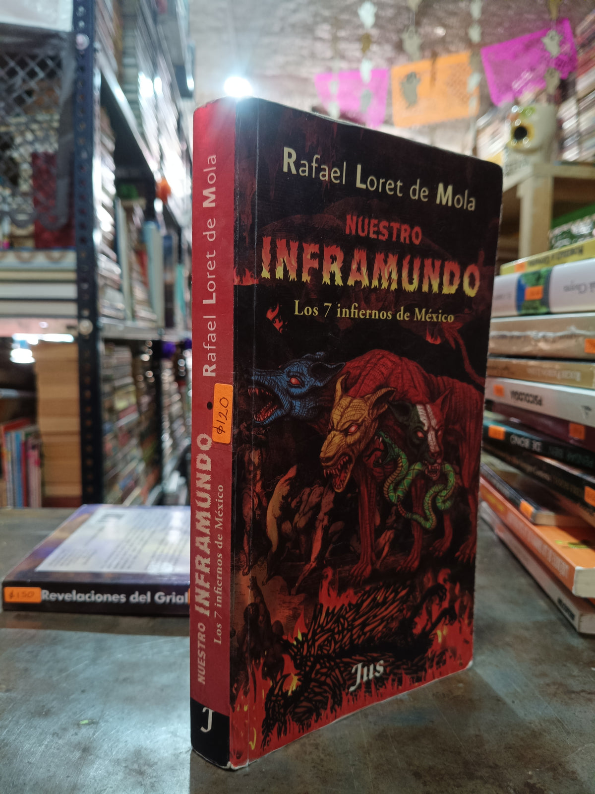 NUESTRO INFRAMUNDO LOS 7 INFIERNOS DE MEXICO POR RAFAEL LORET DE MOLA USADO POLITICA ALDAMA