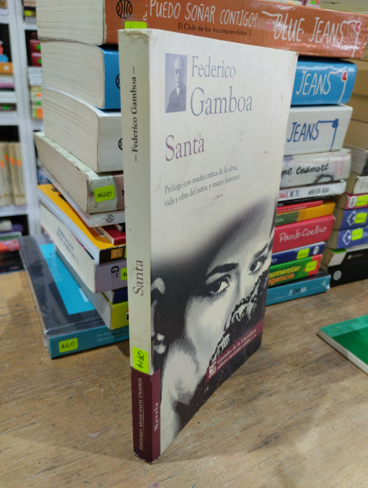 SANTA POR FEDERICO GAMBOA USADO NOVELAS JUAREZ 515