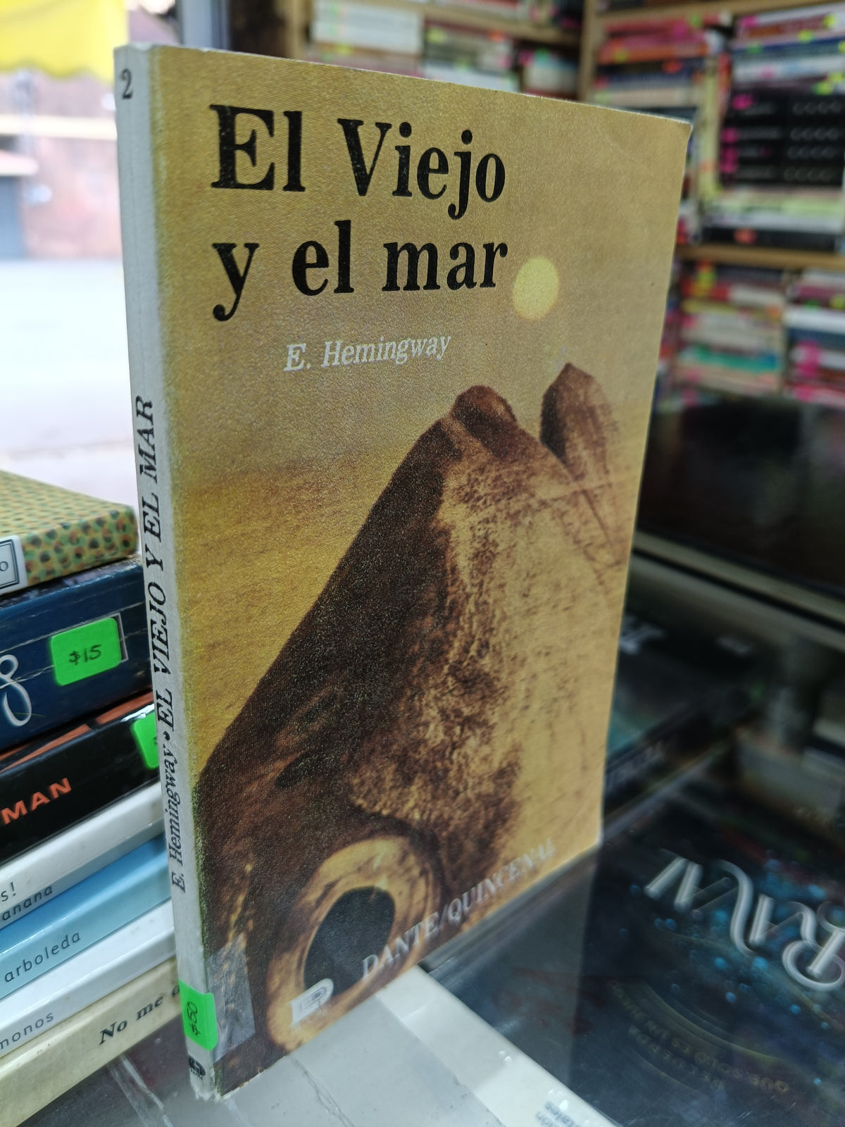 EL VIEJO Y EL MAR POR E. HEMINGWAY USADO NOVELA JUAREZ 507